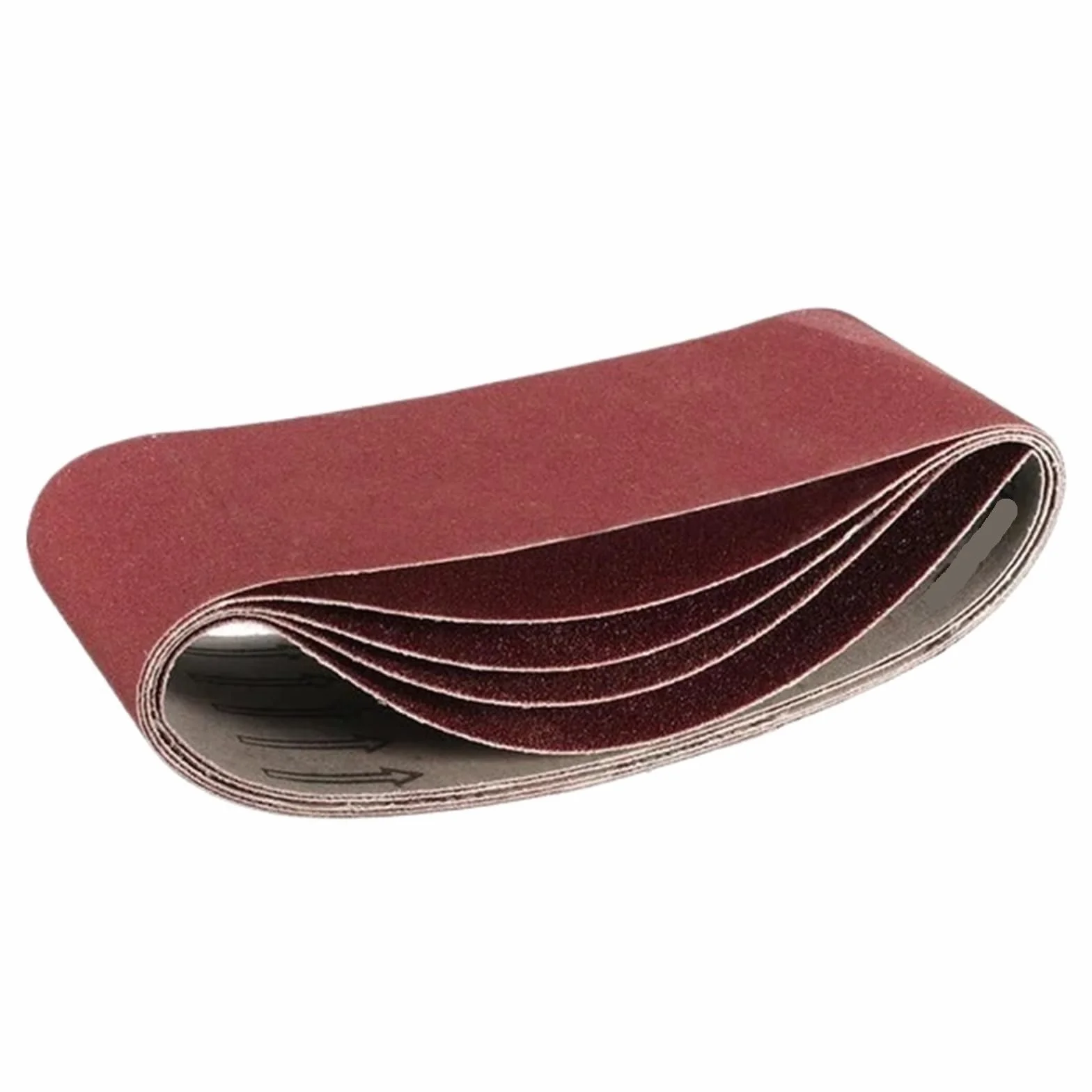 Szlifierka taśmowa Taśmy szlifierskie, 5 szt. 75 × 457 mm Taśma polerska Papier ścierny do szlifowania 60/80/120/240 Ziarnistość Narzędzia ścierne obróbki drewna Akcesoria szlifierek(60 Grit)