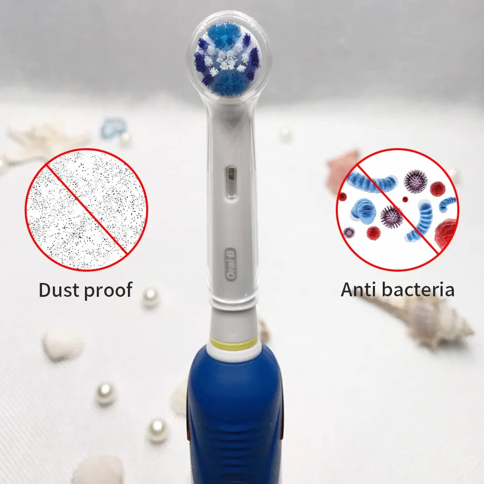 Newaner 12 szt. pokrowców na szczoteczki do zębów Oral-B elektryczne, etui ochronne, kompatybilne ze szczoteczkami Oral B