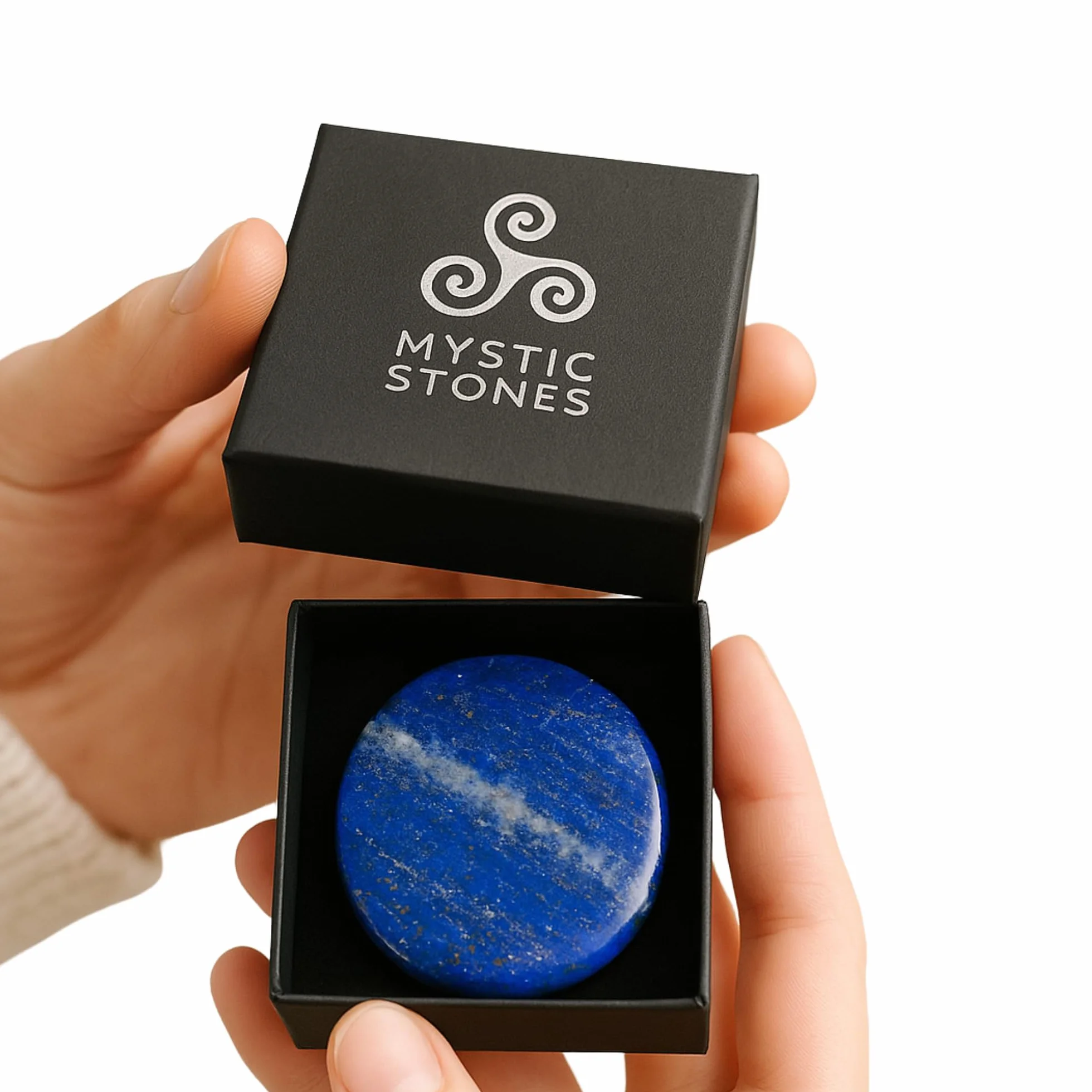 Lapis Lazuli Kamień Naturalny - Kryształ Mądrości i Jasności Psychicznej Niebieski Polerowany do Medytacji Reiki Czakry