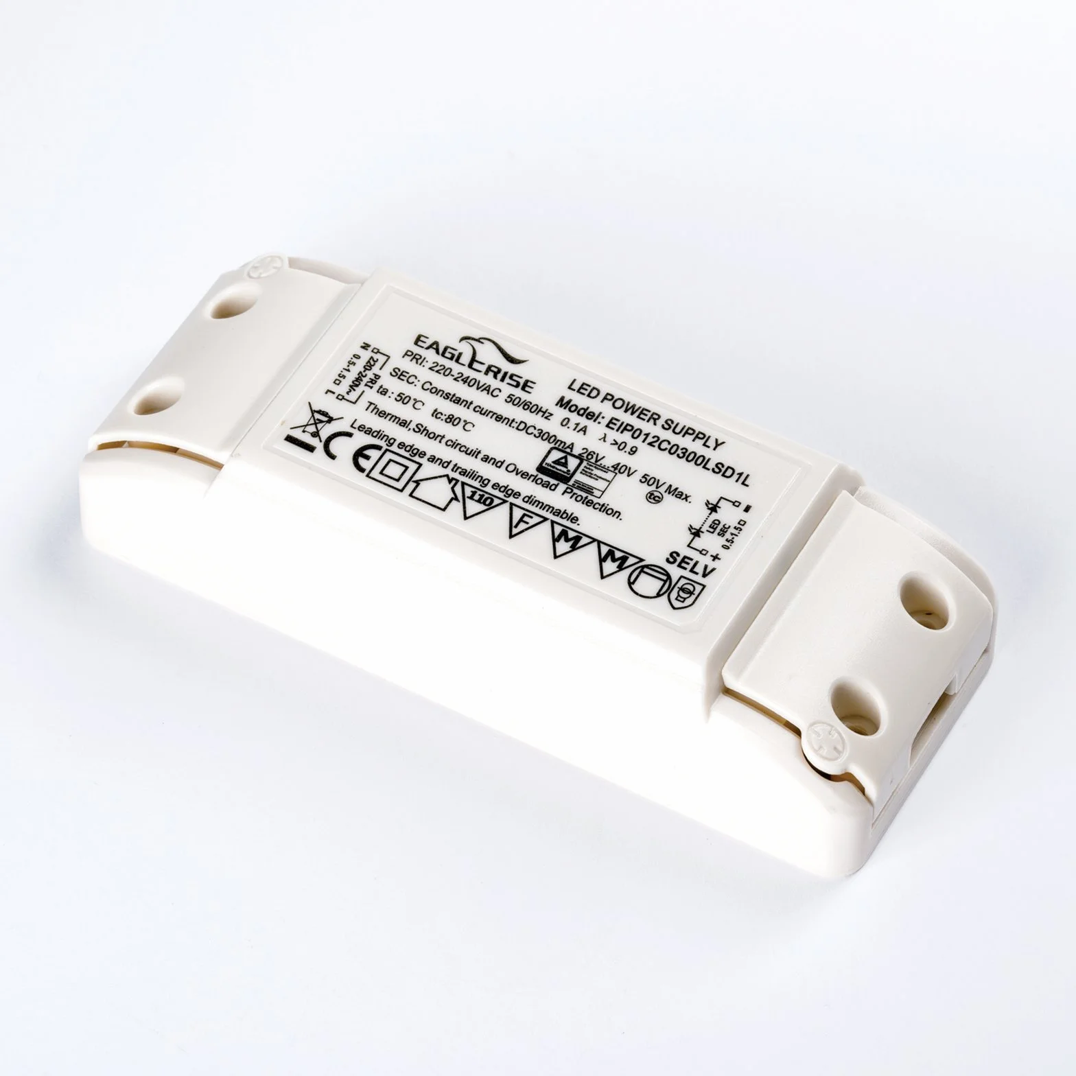 Sterownik LED ściemniany Eaglerise EIP012C0300LSD1L 12W 300mA 26V-40V Transformator przyciemniany