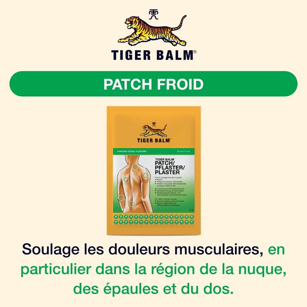 Tiger Balm 3 plastry