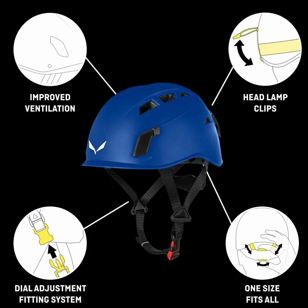 SALEWA, Kask Aria, szary, S/M