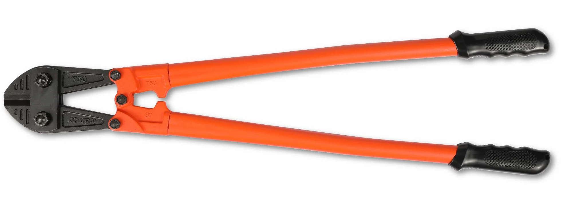 KENDO Nożyce do cięcia sworzni – długość: 750 mm – wydajność cięcia (Ø): maks. 13 mm – 40 HRC – specjalnie hartowane krawędzie tnące – wysokiej jakości stal chromowo-wanadowa
