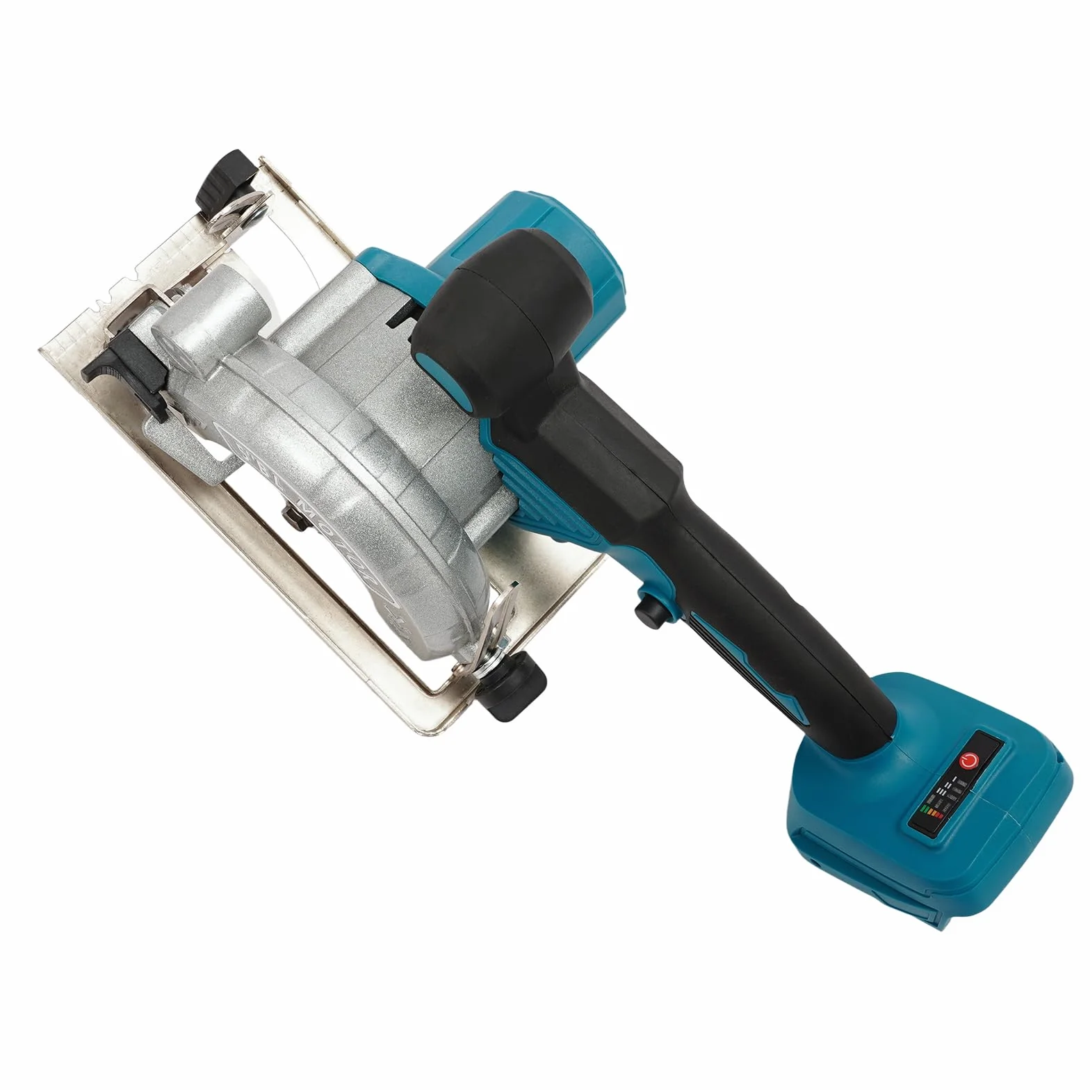 Ręczna pilarka tarczowa akumulatorowa z silnikiem bezszczotkowym 2280 W, 6200 obr./min, głębokość cięcia 0-41 mm, kąt 0-45°, zabezpieczenie mini piły tarczowej do drewna, metalu, tworzywa sztucznego