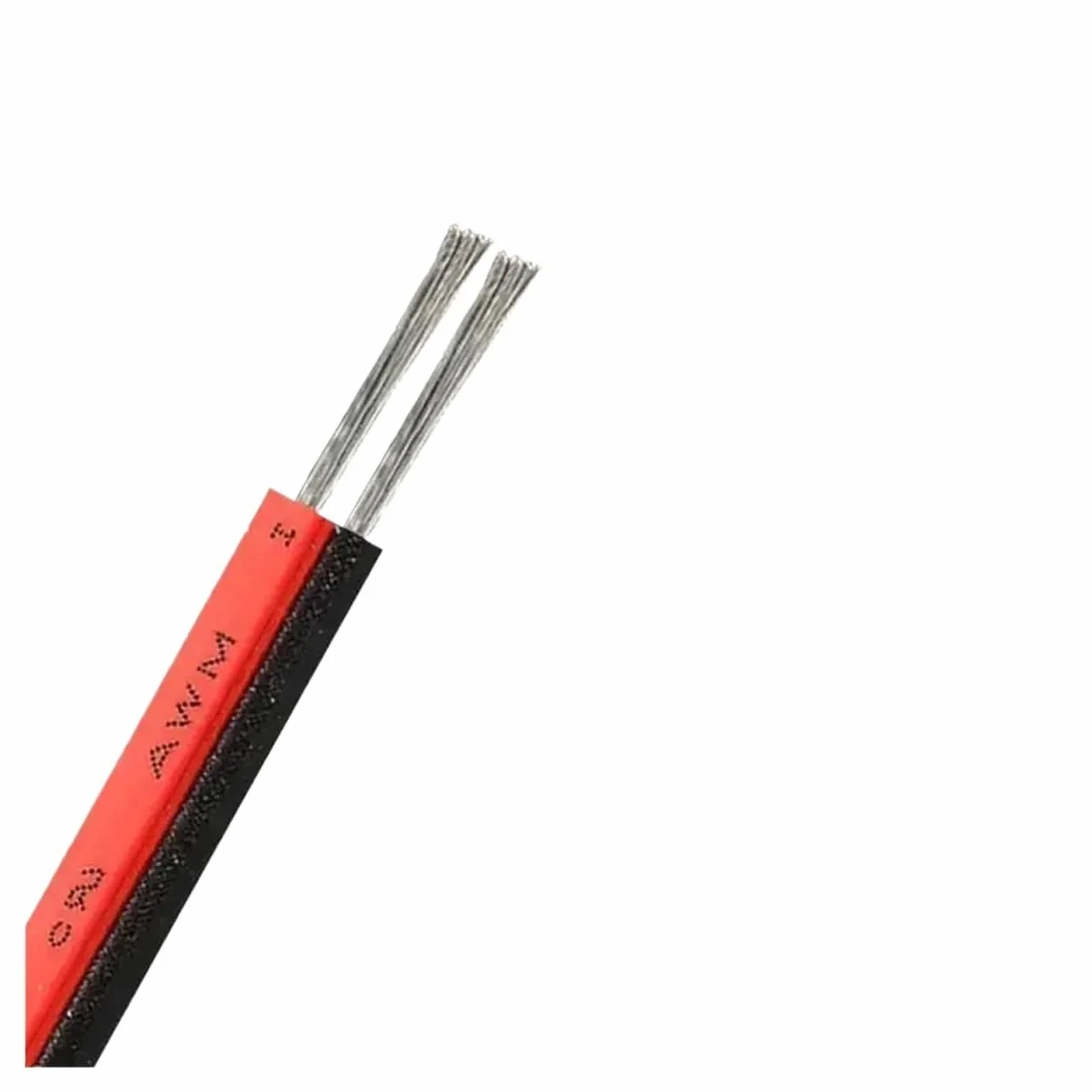 Przewód elektryczny 2-pinowy cynowany miedziany izolowany PVC czerwony czarny do jednokolorowych taśm LED 18/26/28 AWG przedłużacz (100M-328FT_16AWG)