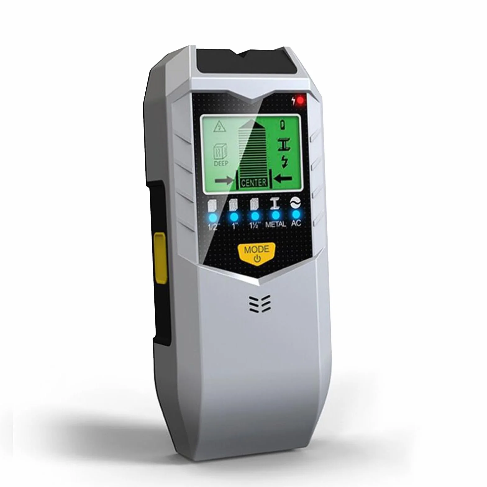 Wyszukiwarka przewodów 5 w 1, ściana z wyświetlaczem LCD i alarmem akustycznym, lokalizator przewodów, lokalizator przewodów elektrycznych, do lokalizacji przewodów elektrycznych, drewnianych belek,