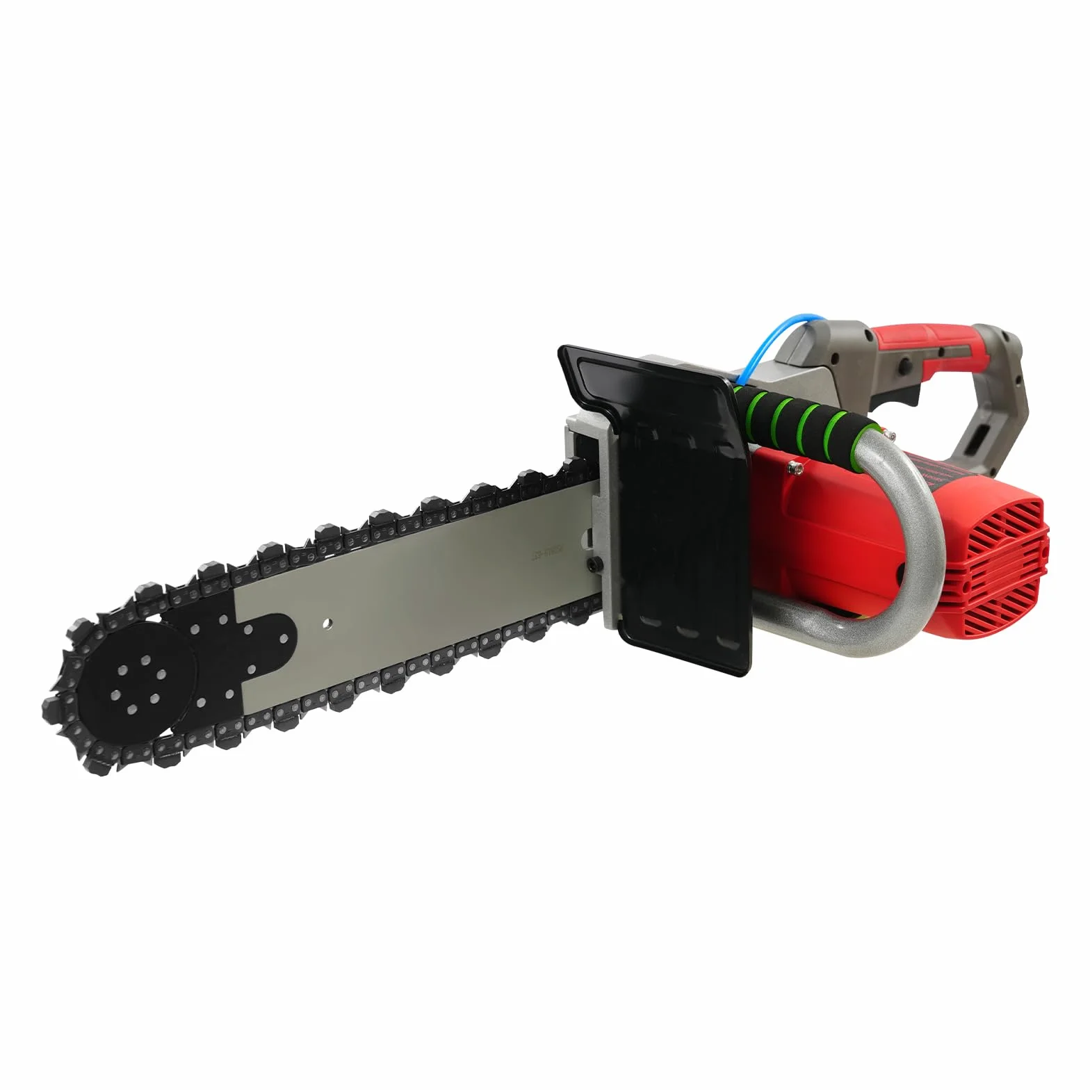 Elektryczna piła łańcuchowa do betonu 5800 W, 0-6300 obr./min, głębokość cięcia 350 mm, maszyna do cięcia kamienia z łańcuchem diamentowym i inteligentnym sprzężeniem pompy wodnej, maszyna do cięcia