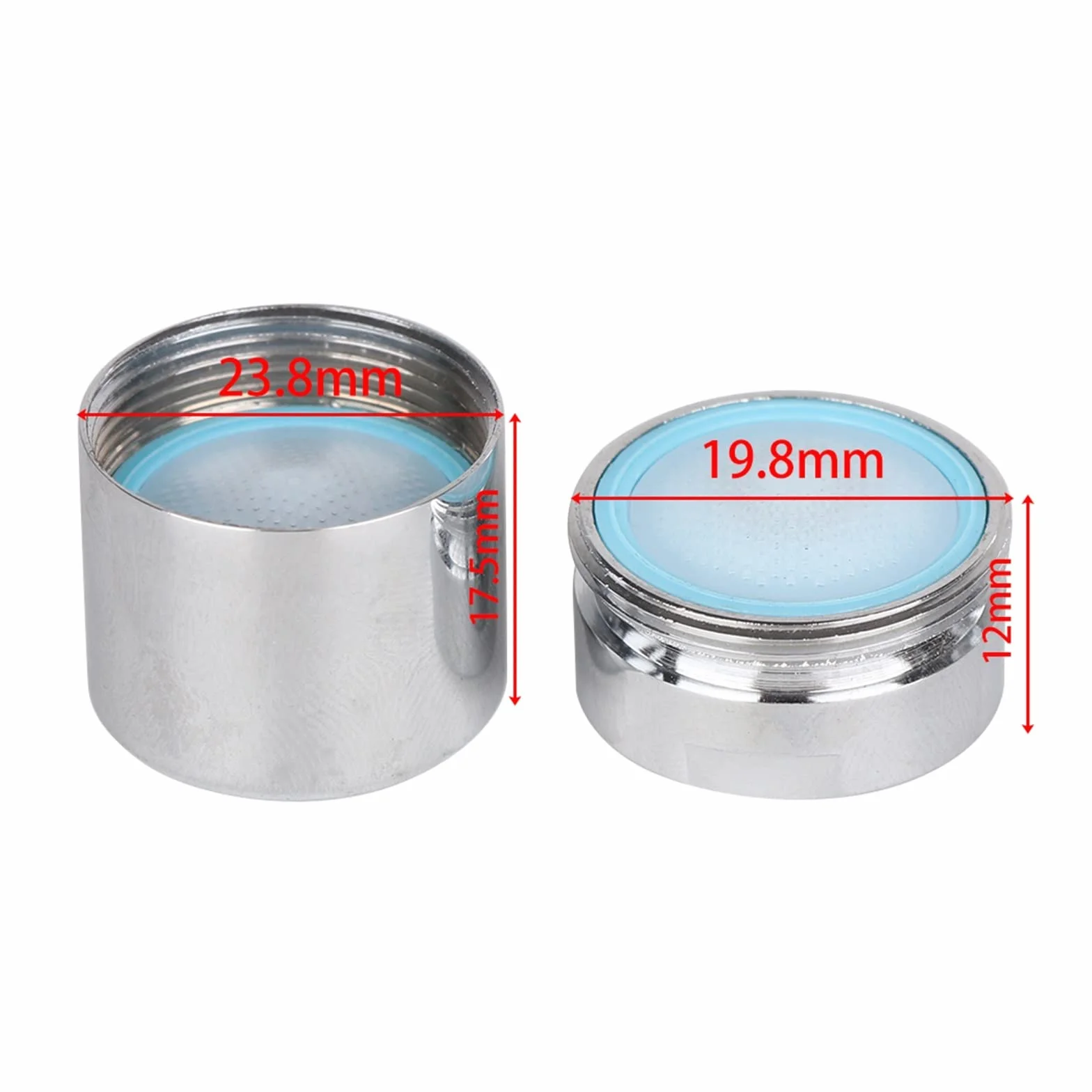 Perlator do kranu Adapter do kranu 1 szt. Bateria kuchenna i łazienkowa Aerator, elastyczny stopień Aerator Wylot z opryskiwaczem Obrotowy kran Oszczędzający wodę Głowica dyszy Bateria zlewozmywakowa