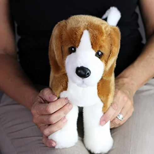 Memorable Pets Beagle Dog - terapia wypchanymi zwierzętami dla osób z utratą pamięci podczas starzenia się i opiekunów