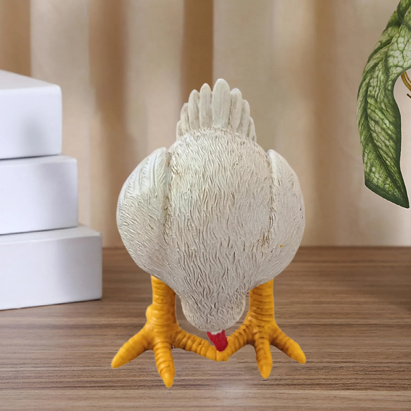 Cute Night Light, Novelty Lamp, Resin Decorative Chicken Lamp with Egg Detail, Funny Home Decor for Bedroom, Easter, Christmas, Birthdays, Thanksgiving, Tabletop Accent, 1 Piece
