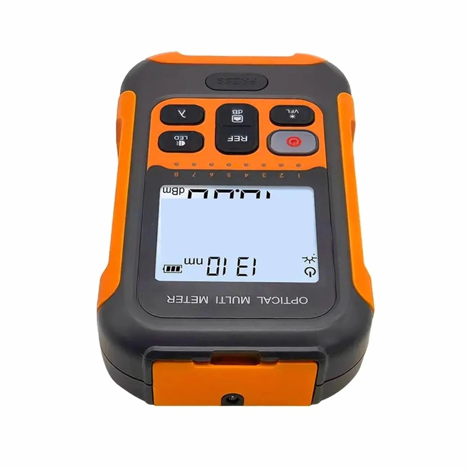 Dostosowany Mini Miernik Mocy Optycznej 4 W 1, Wizualny Lokalizator Uszkodzeń, Tester Kabli Sieciowych, Światło LED OPM VFL 10/20/30/50MW Profesjonalne narzędzie dla elektryków(30MW)
