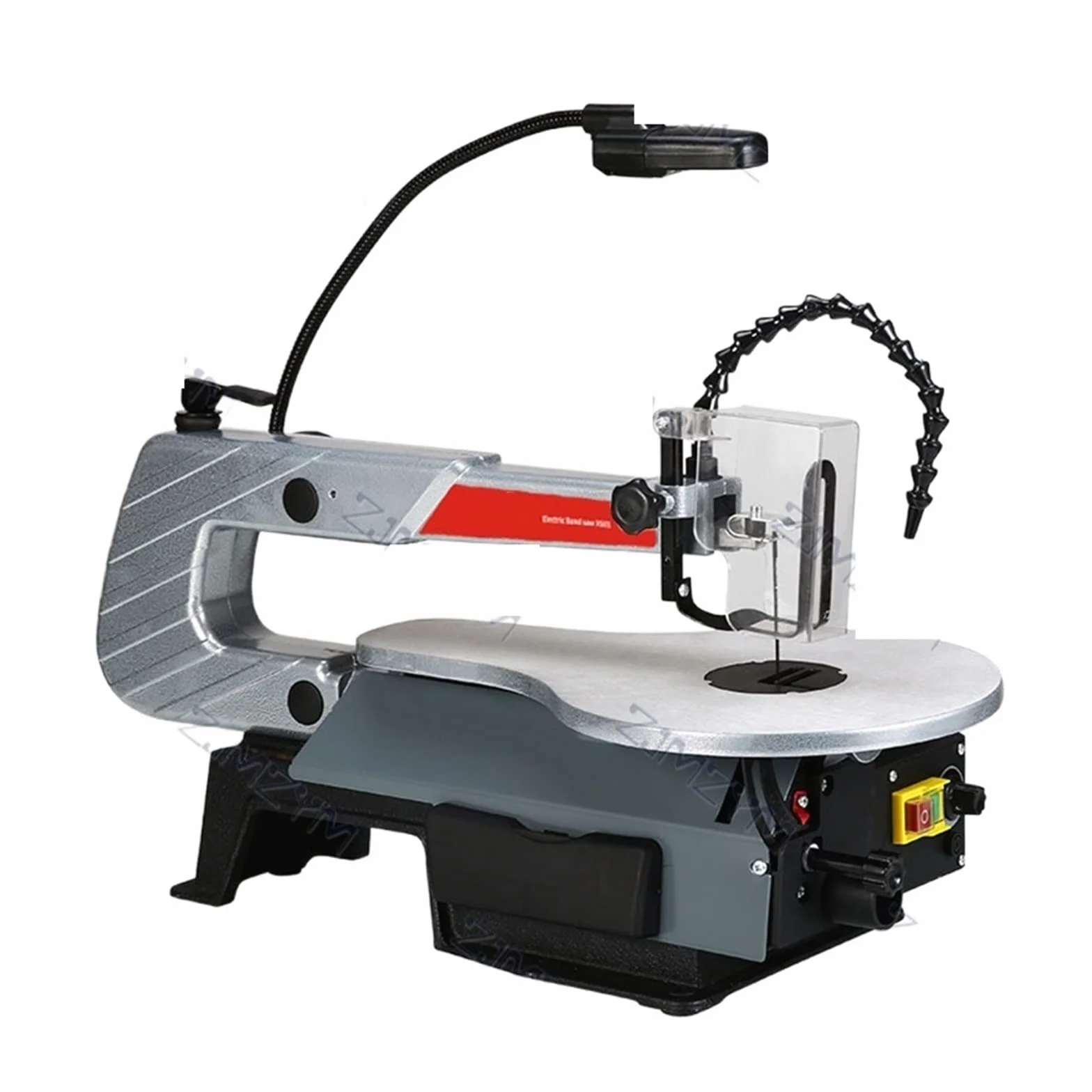 Wielofunkcyjna wyrzynarka elektryczna piła do krzywizn gospodarstwa domowego bezpyłowa maszyna do obróbki drewna pulpitowa piła drutowa 180W 400-1600 obr./min Narzędzie DIY