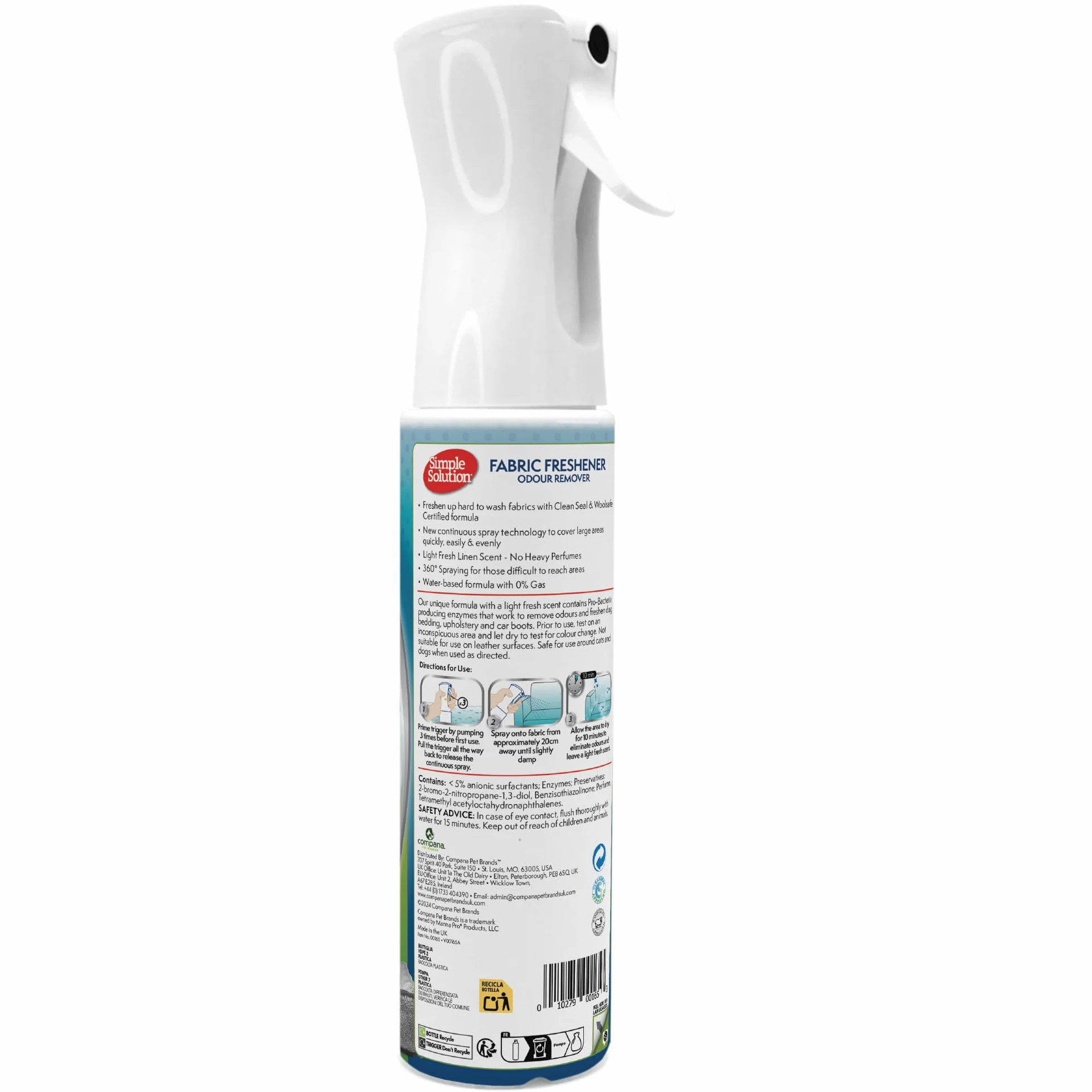 Simple Solution Odświeżacz do tkanin - 400ml