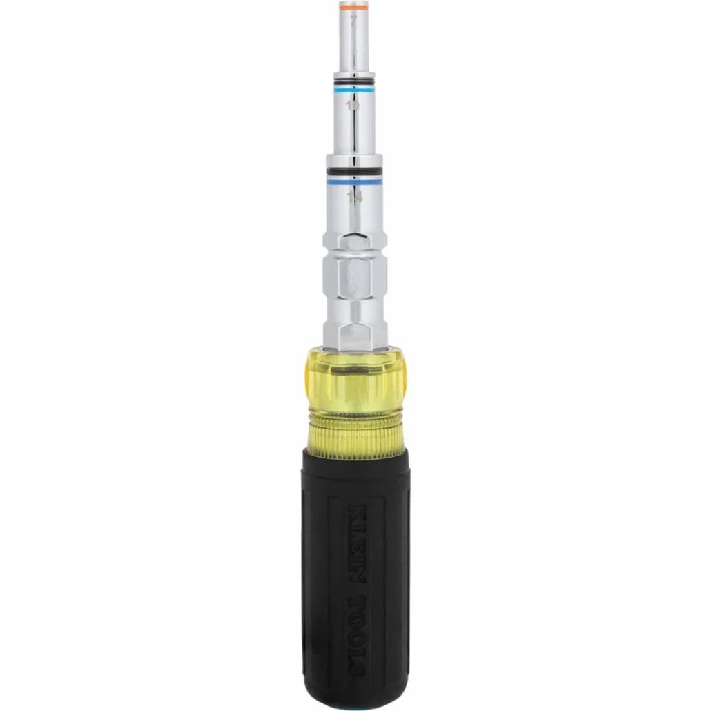 Klein Tools 32809MAGM wkrętak przelotowy magnetyczny 11 w 1 nakrętki metryczne 5-19 mm