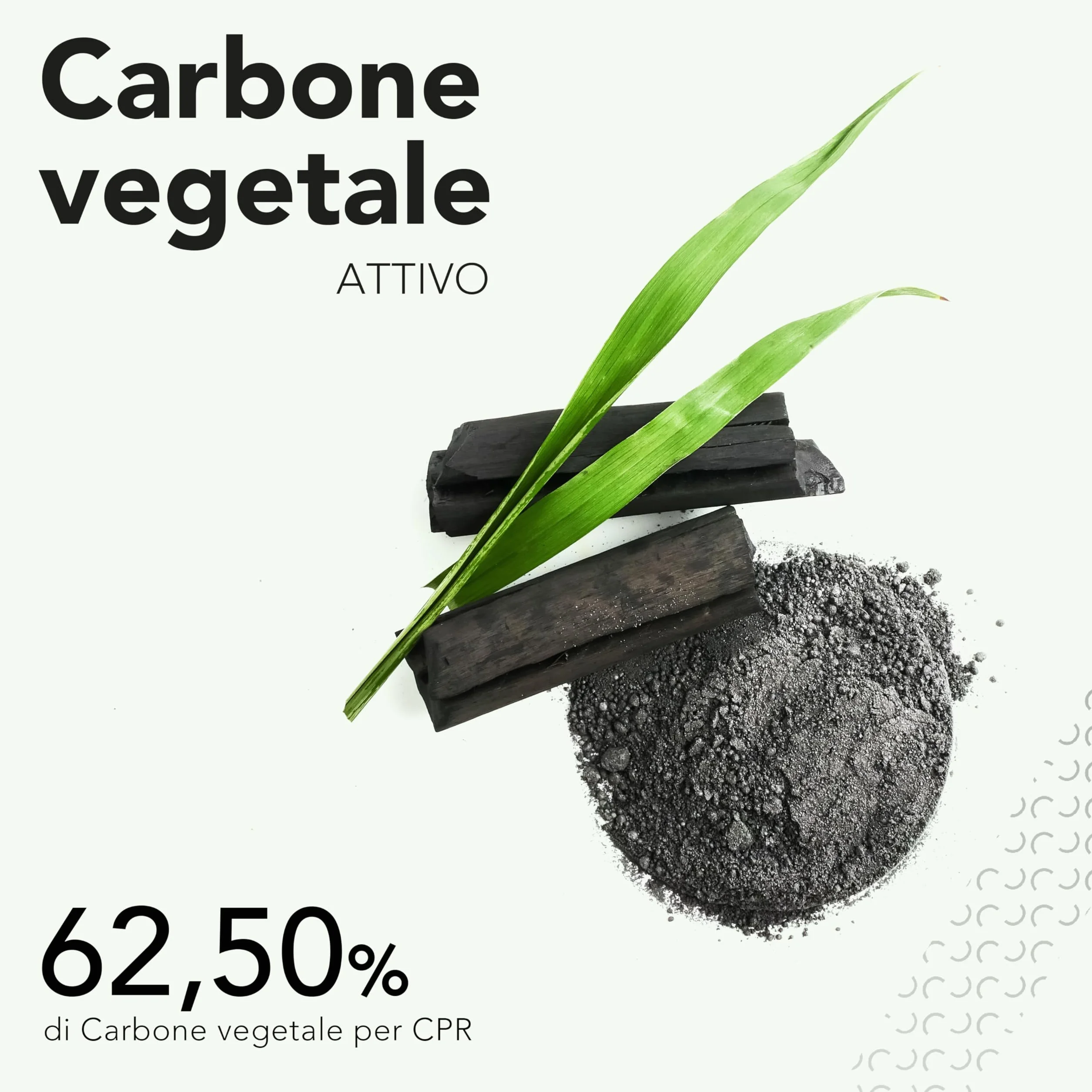 Węgiel Aktywny spożywczy w tabletkach 500 mg 100 sztuk Made in Italy