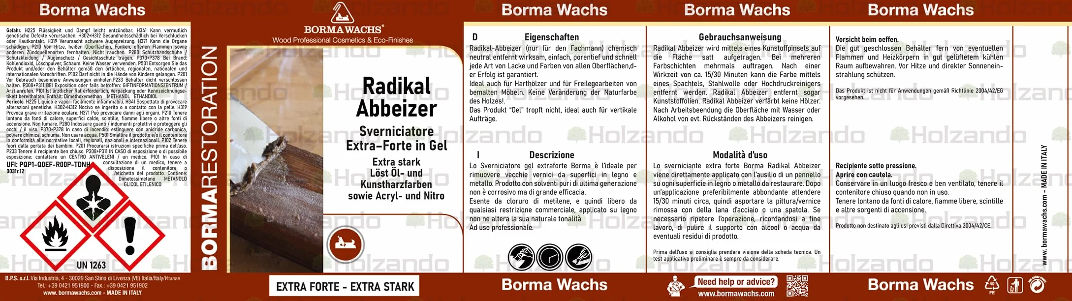 Środek do usuwania farb Mocny Power 0,75 litra Żel do usuwania lakieru DMC bez DMC Środek do usuwania farb