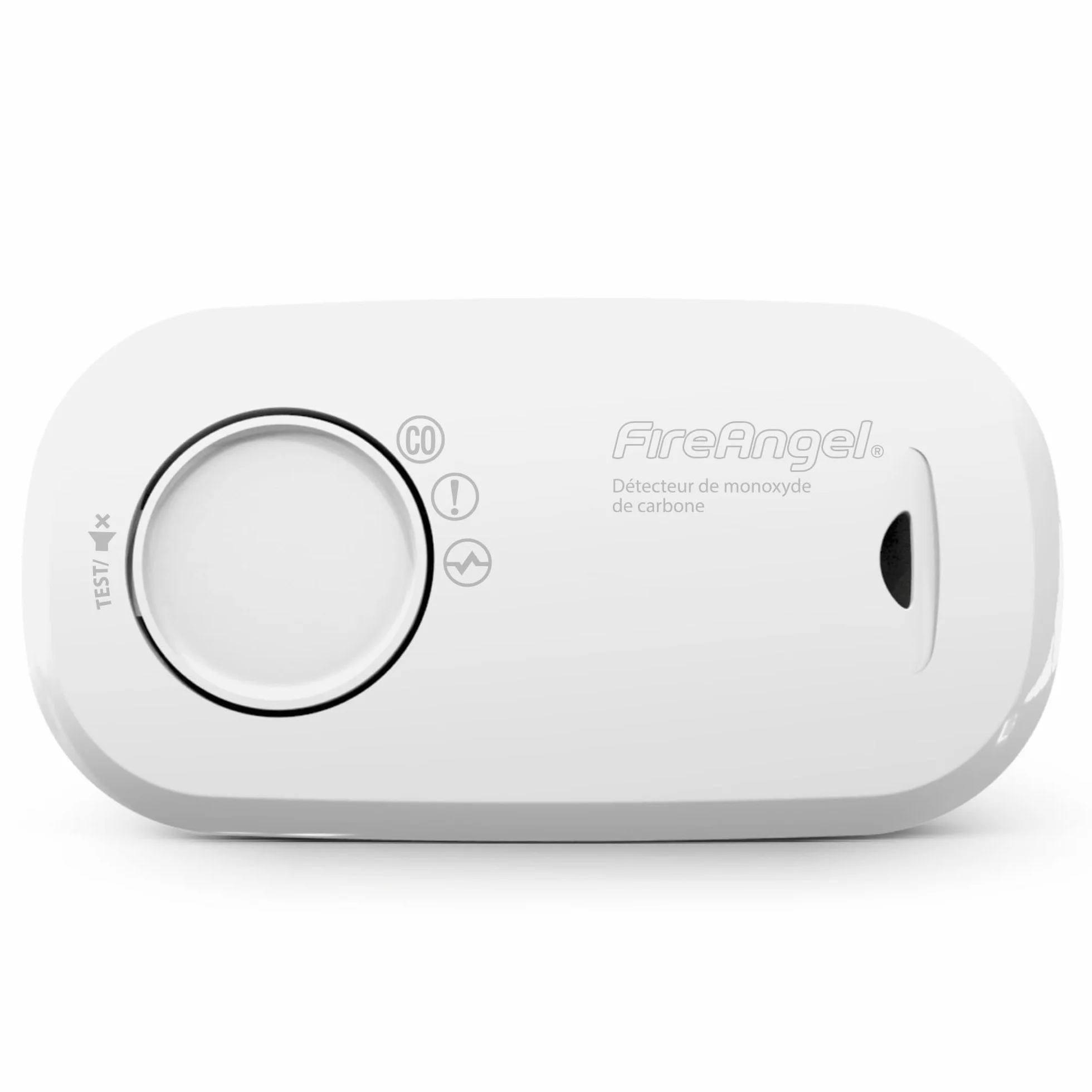 FireAngel FA3313-FRT Detektor tlenku węgla NF 10 lat wymienne baterie, nowa generacja, zastępuje CO-9B-FRT
