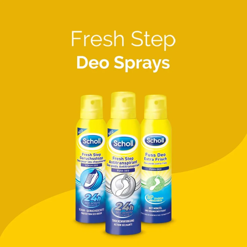 Scholl Fresh Step Extra Frisch spray do stóp 3 x 150 ml