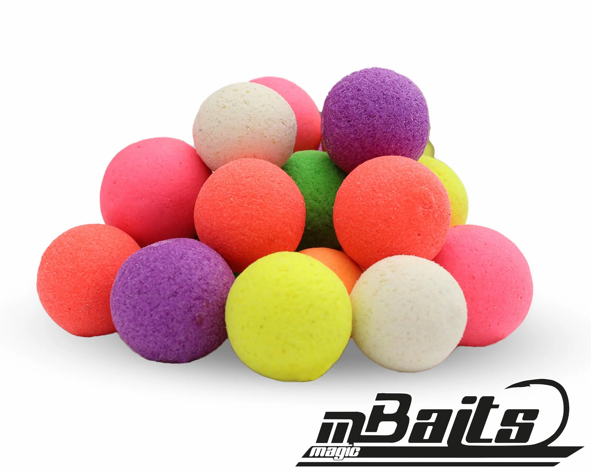 Magic Baits Fluo Pop Ups Color Mix Boilies Carp Bait Karp Wędkowanie Pop Up