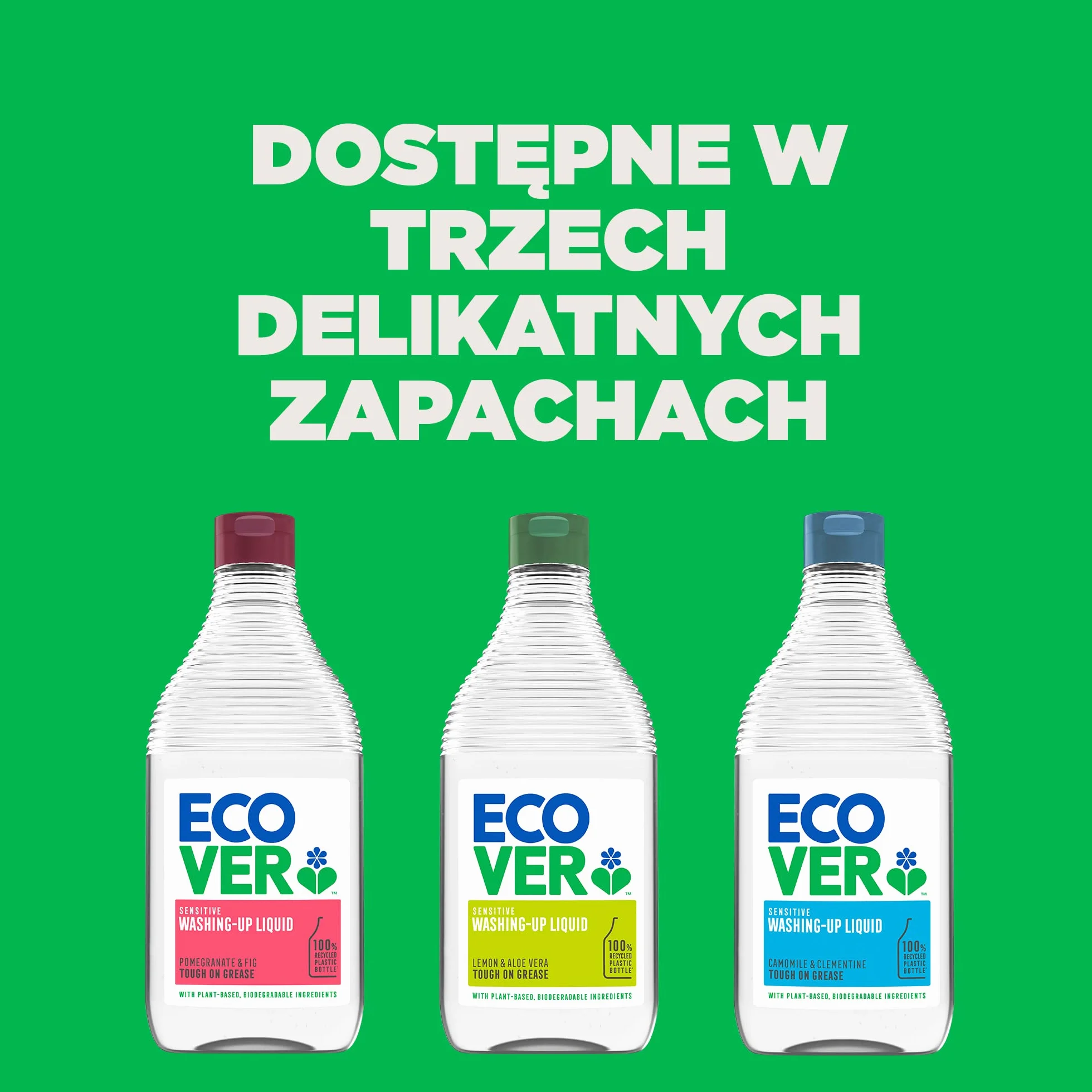 Ecover Płyn do Mycia Naczyń o Zapachu Rumianka i Klementynki, 450 ml, Eco Produkt