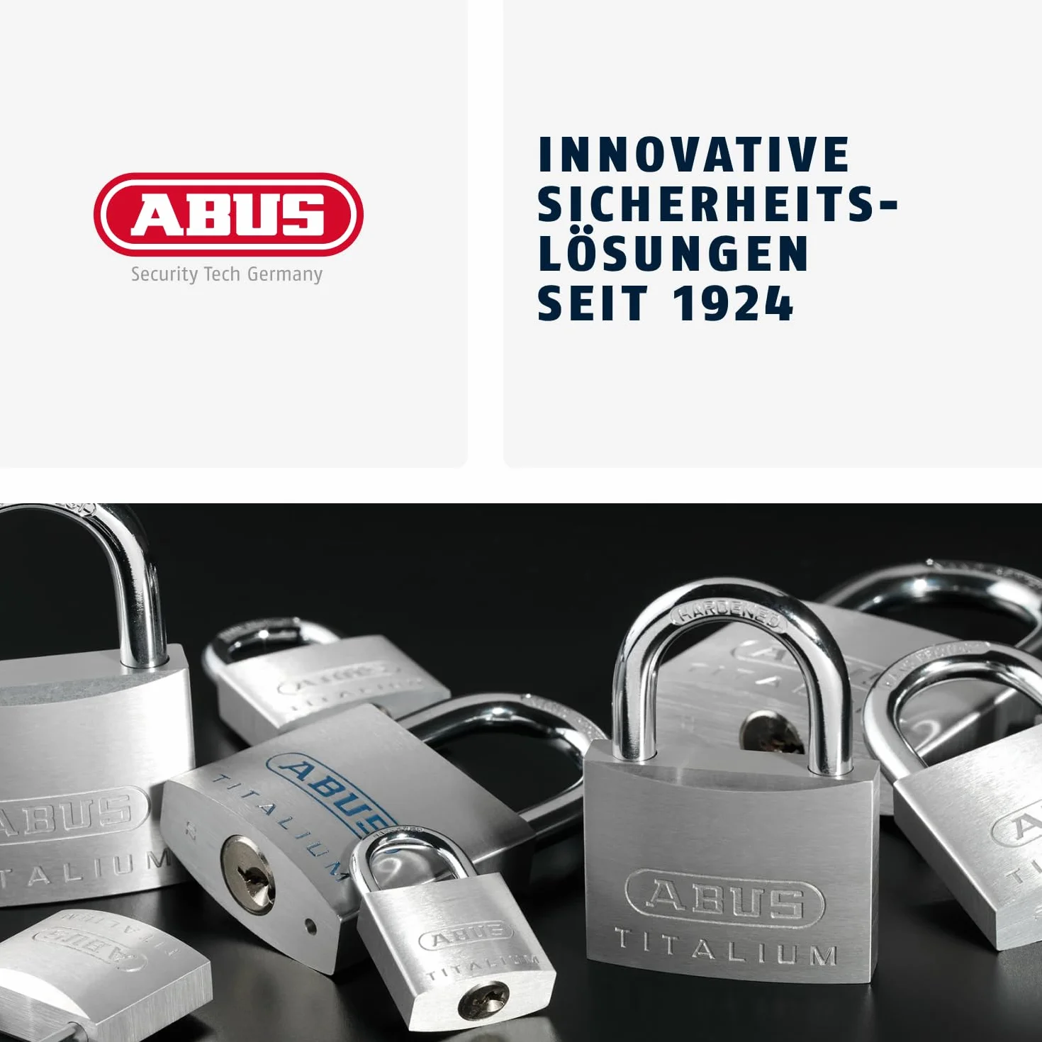 ABUS Titalium kłódka 86TI/45 bez cylindra 27778