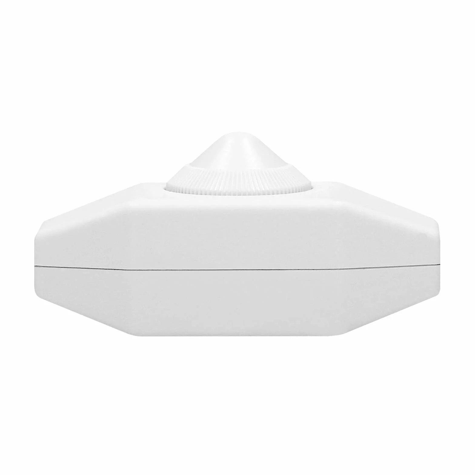 PERFECT Ściemniacz pośredni ze sznurkiem – ściemniacz do oświetlenia z przełącznikiem kółek – 80 W – bezstopniowy – biały
