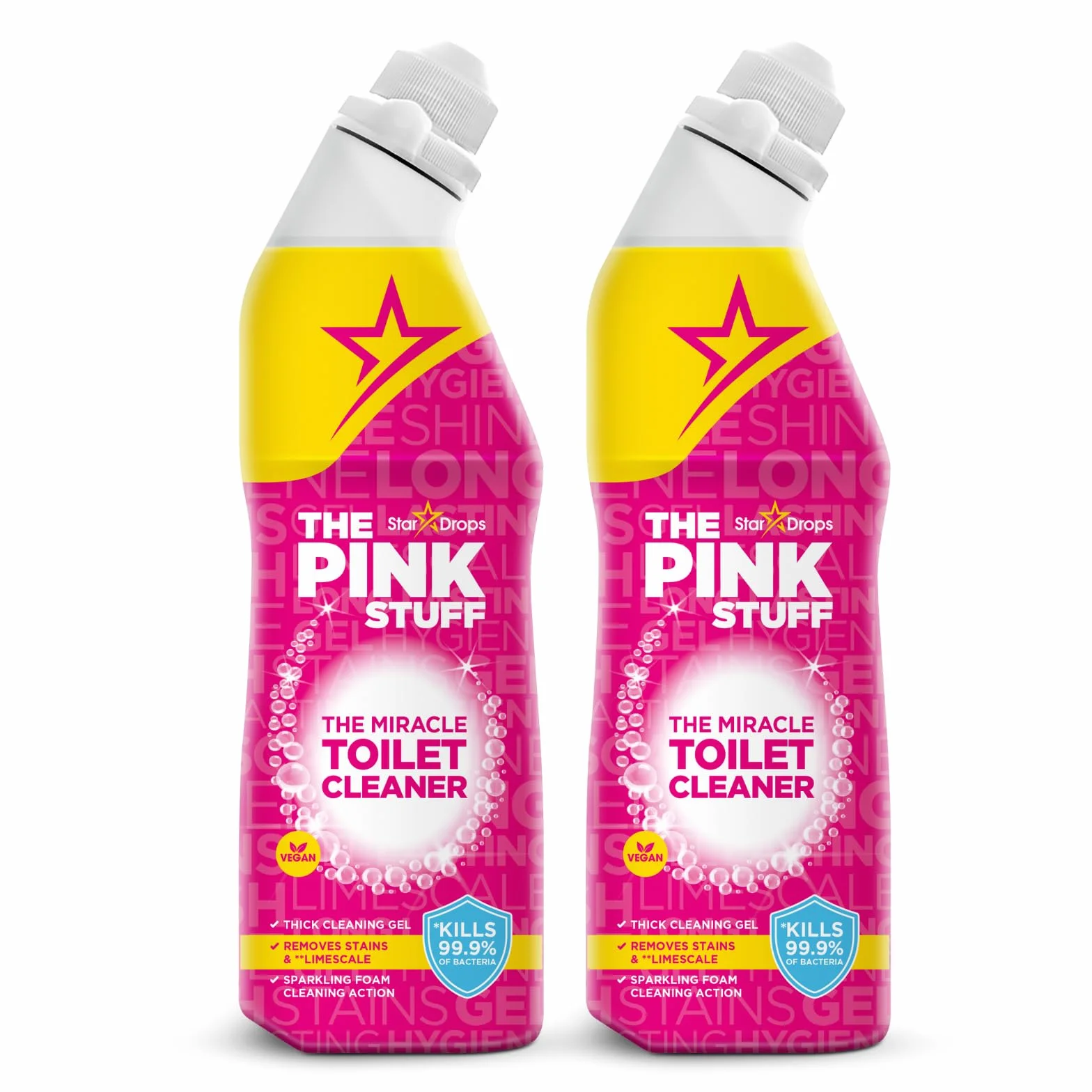 The Pink Stuff The Miracle środek do czyszczenia toalet, 750 ml x 2
