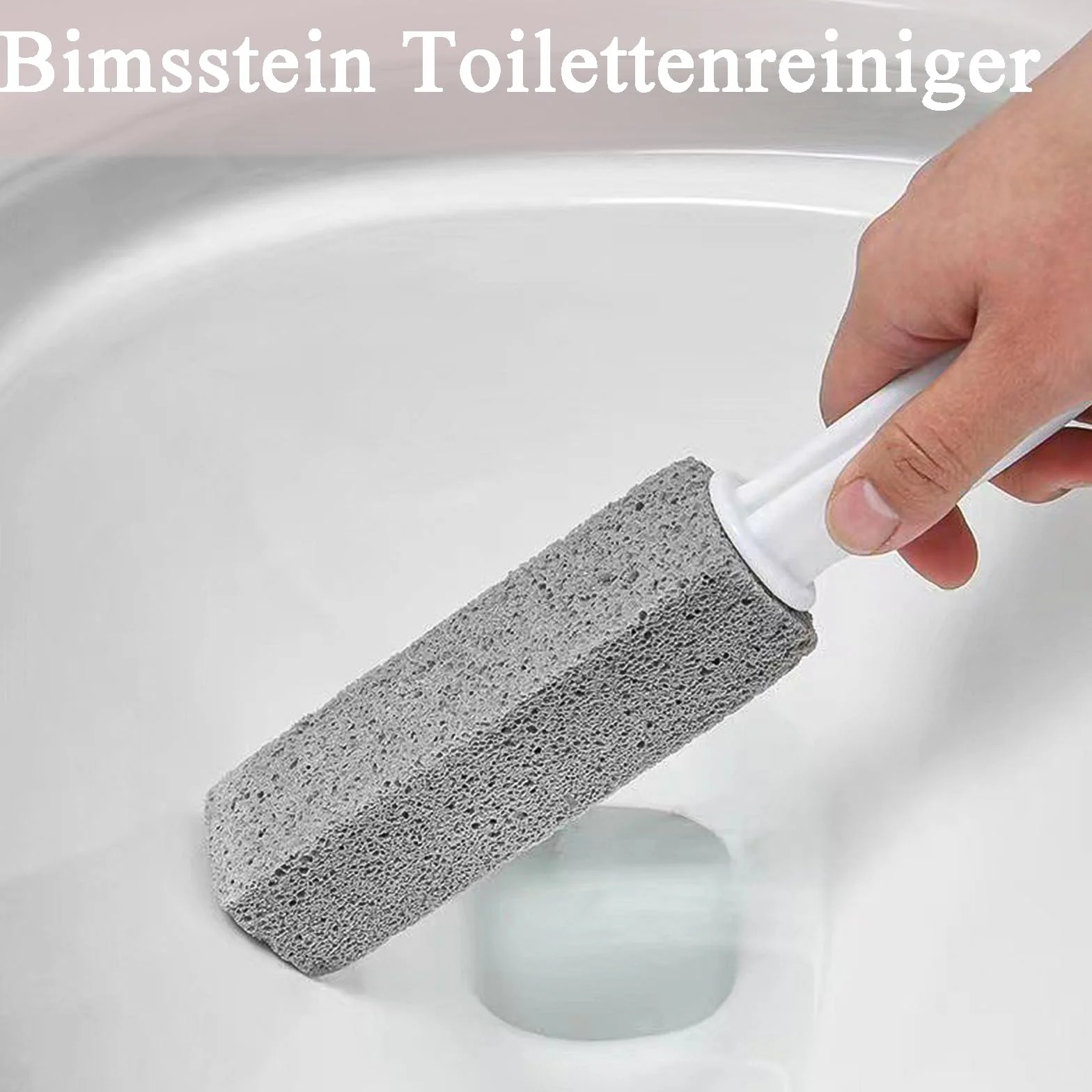 Środek do czyszczenia toalety z pumeksu, 3 sztuki, do WC, kuchni, prysznica