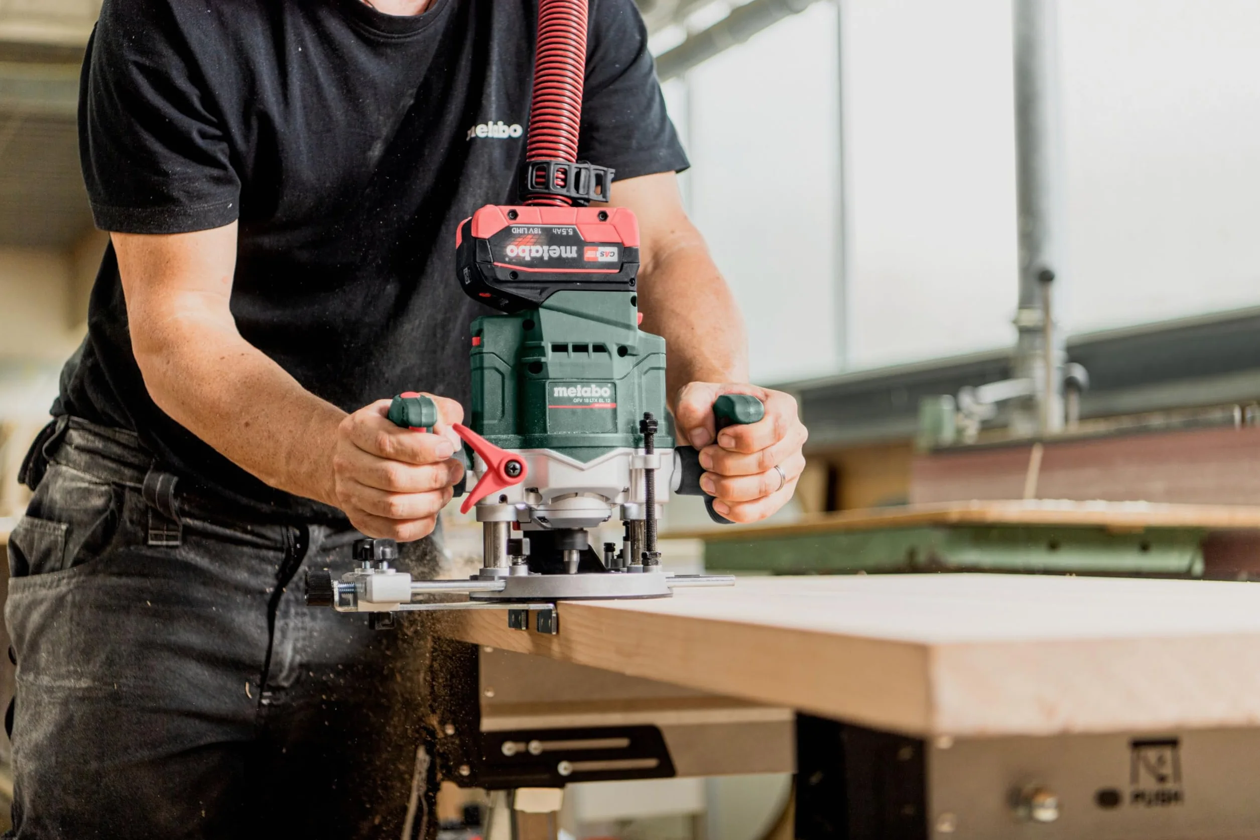Metabo Zestaw frezów SP, 8 mm, 15-częściowy – 631039000 – frezy do drewna, tworzywa sztucznego i metalu