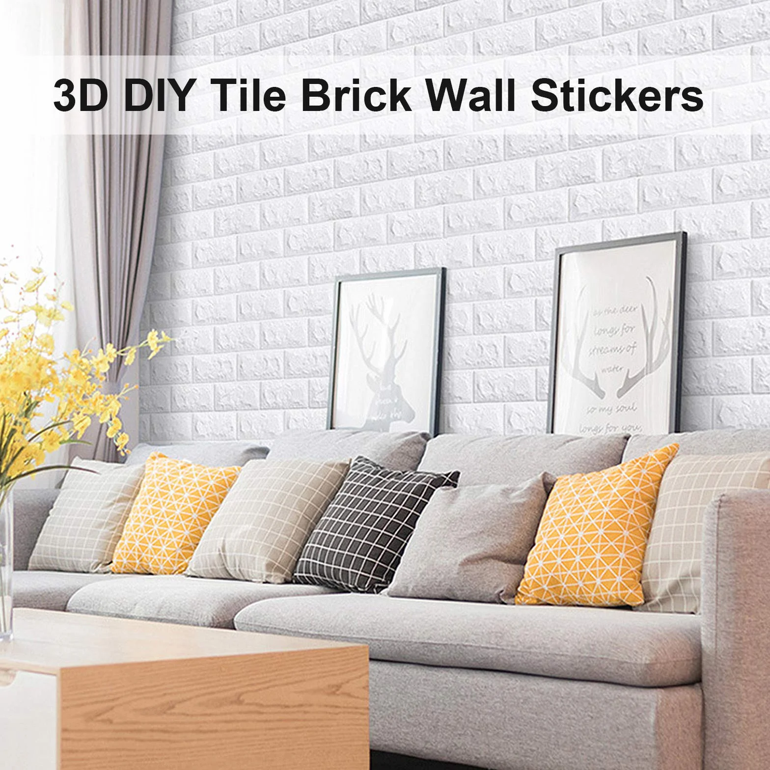 10 sztuk tapety 3D cegły biały 70 x 77 cm panele ścienne nowoczesne wodoodporne PE pianki ścienne dekoracyjne panel do kuchni łazienka salon salon salon TV tło