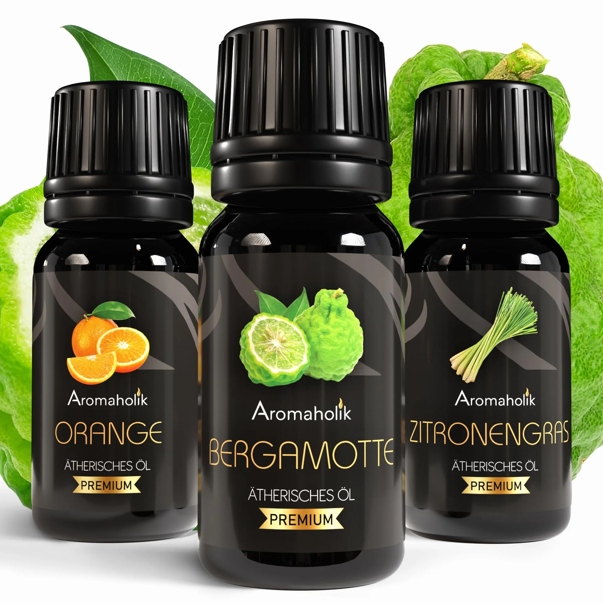 BIO Zestaw 3 Olejków Eterycznych Cytrusowych 10 ml – 100% Czysto Naturalny