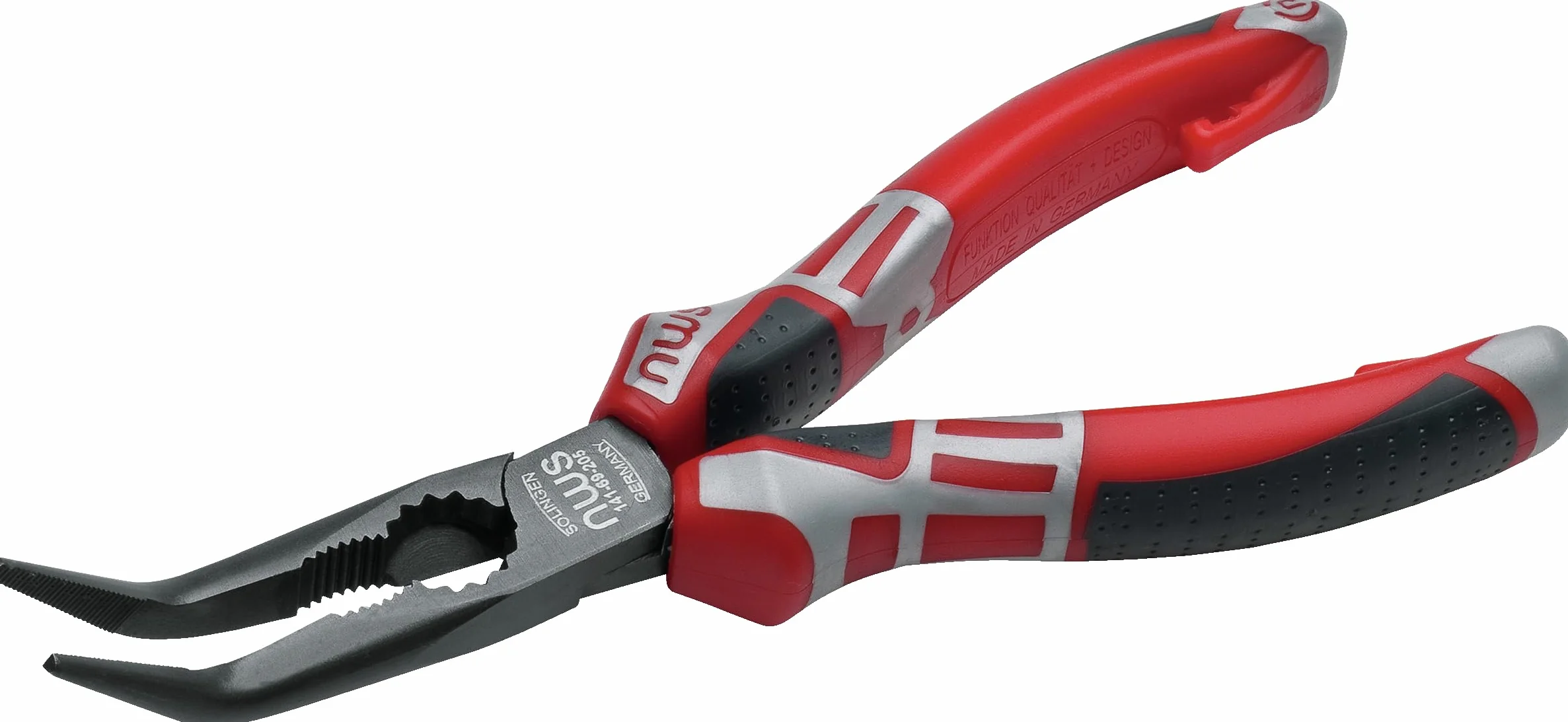 NWS 141-69-170 - Alicate boca semiredonda curva de 170 mm