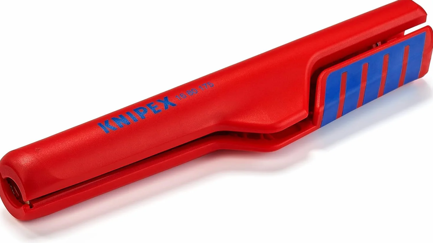 KNIPEX Przyrząd do ściągania izolacji z ogranicznikiem głębokości w blister 175 mm, 16 80 175 SB