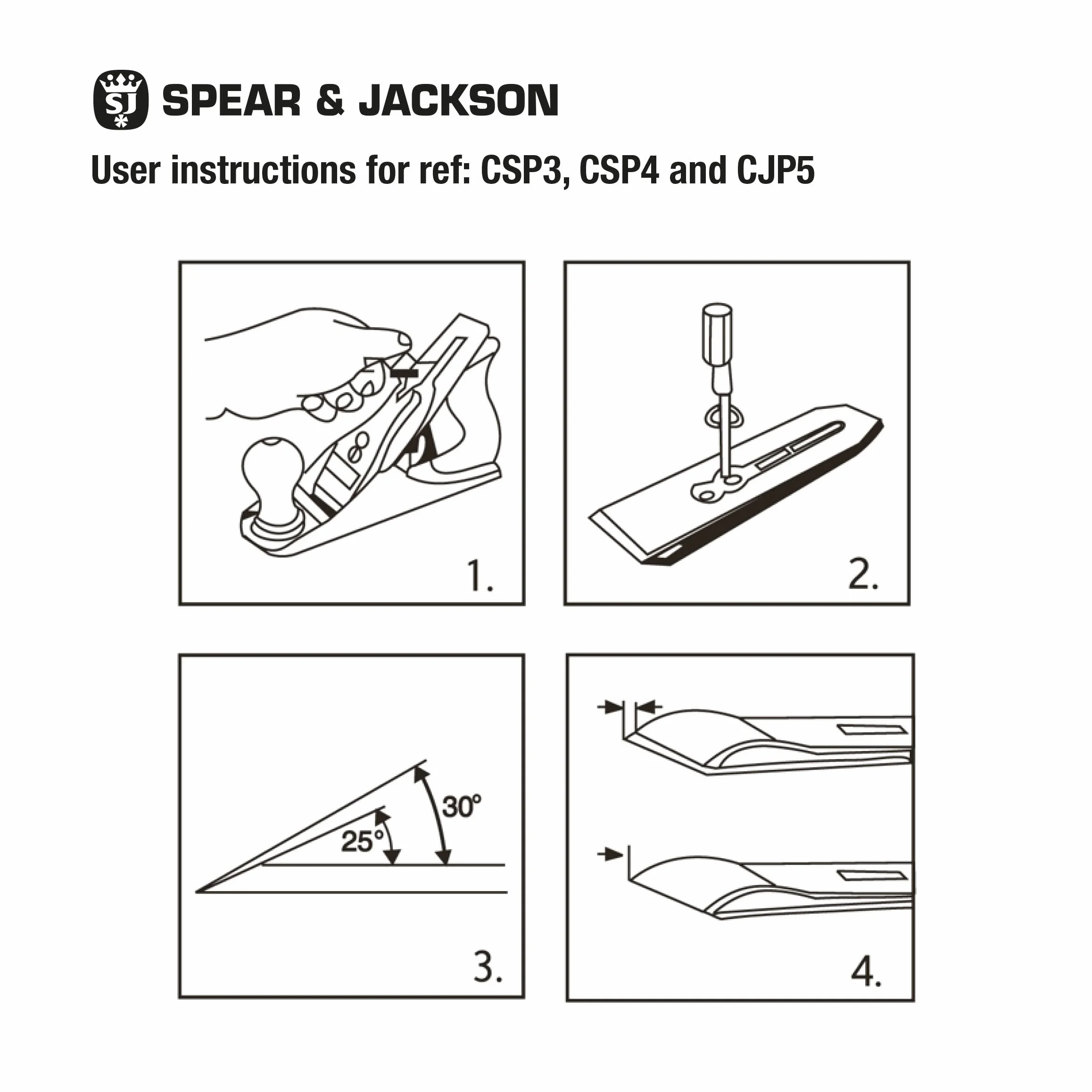 Spear & Jackson CJP5 Carpenters Nr 5 Jack Strug