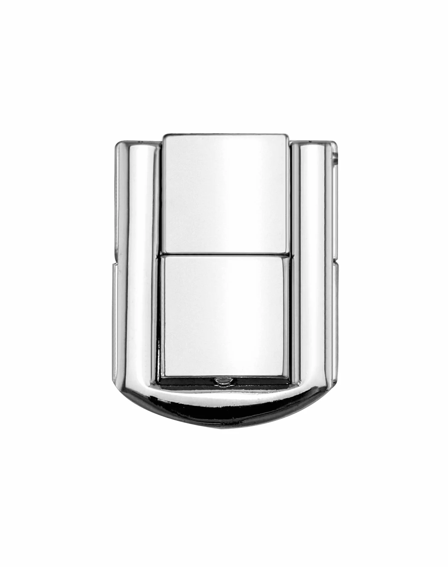 QWORK® Zatrzask 10 szt. Zatrzask ze stali nierdzewnej Zatrzask do skrzynki narzędziowej Skrzynka na skrzynię - srebrny