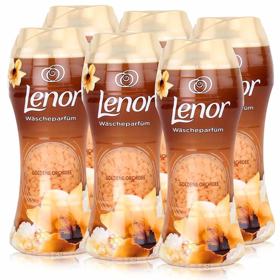 Lenor UnStoppables perfumy do prania, złoty orchidea, 6 sztuk, 210 g