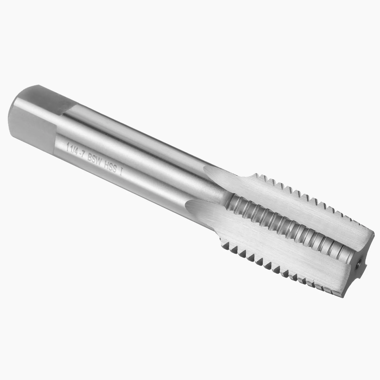 QUARKZMAN Gwint ręczny 1-1/4"-7 BSW Stożkowy gwint gwint prosty flet narzędzie do szybkiego gwintowania stali HSS6542