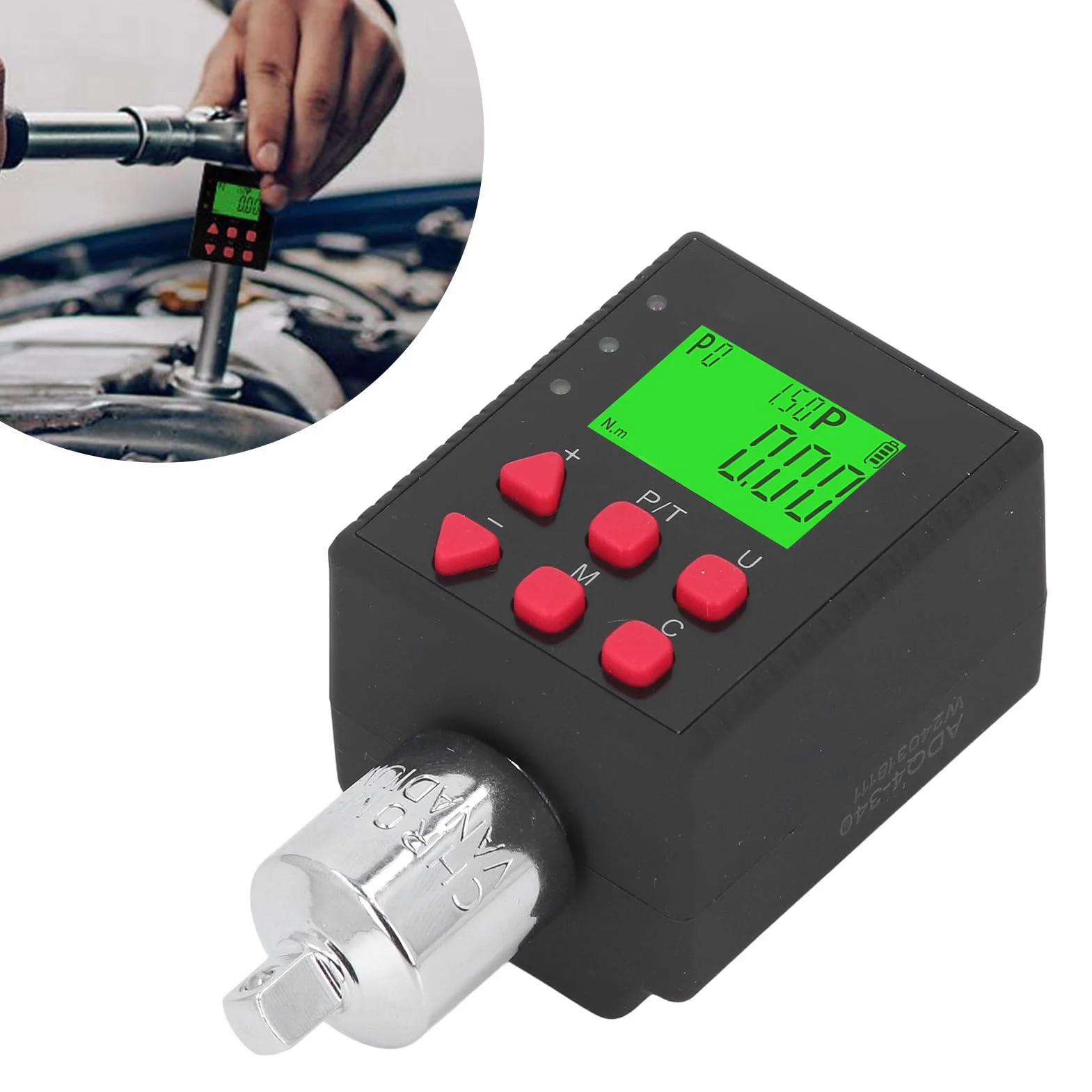 Elektroniczny Konwerter Narzędzia Skrętnego Tryb Zatrzymania Wartości Szczytowej dla Warsztatów Mechanicznych Zakres 3,4–340 Nm