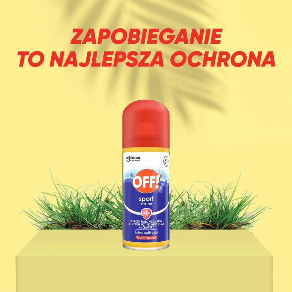 Off! Spray Przeciw Komarom i Kleszczom 100 ml