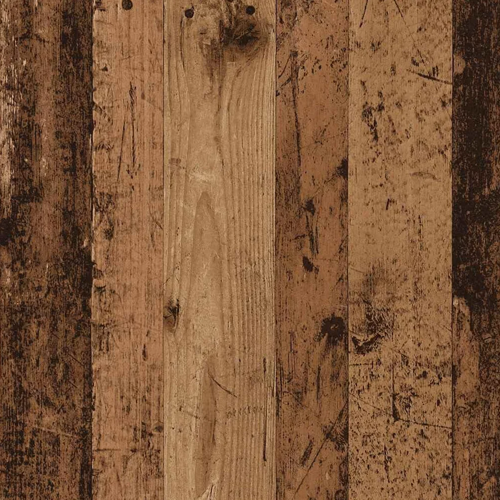 Szafka do przechowywania garażowa o wyglądzie starego drewna sosnowego z 4 szufladami 40 x 51 x 85 cm, do warsztatu, garażu i biura, do bezpiecznego przechowywania i porządnego przechowywania