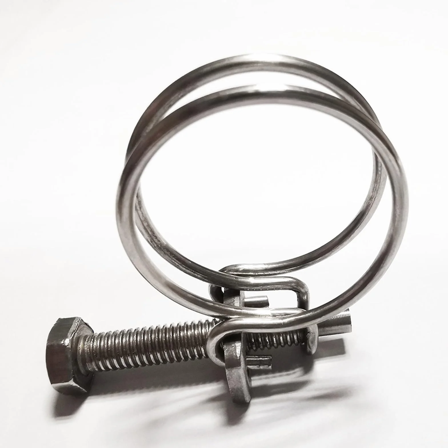 Regulowane podwójne zaciski mocujące do węży 304SS 40-45mm 10 szt.