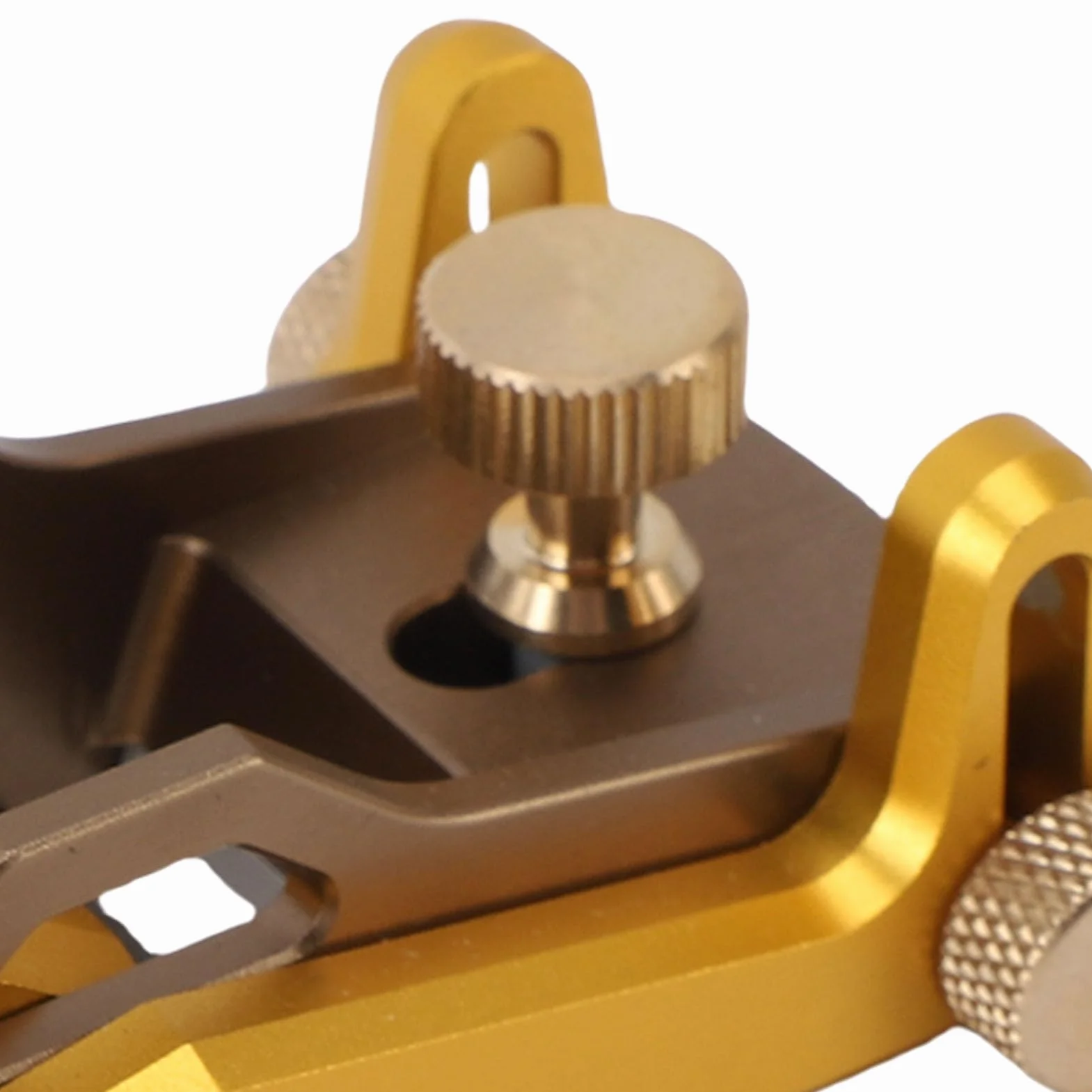 Generic Strugarka do Drewna ze Stopu Aluminium o Niskim Kącie i Ostrzem ze Stali Narzędziowej Podeszwa 94 Mm Ostrze 26,7 Mm Strugarka Ręczna o Regulowanym Kącie do Przycinania Fazowanie Struganie