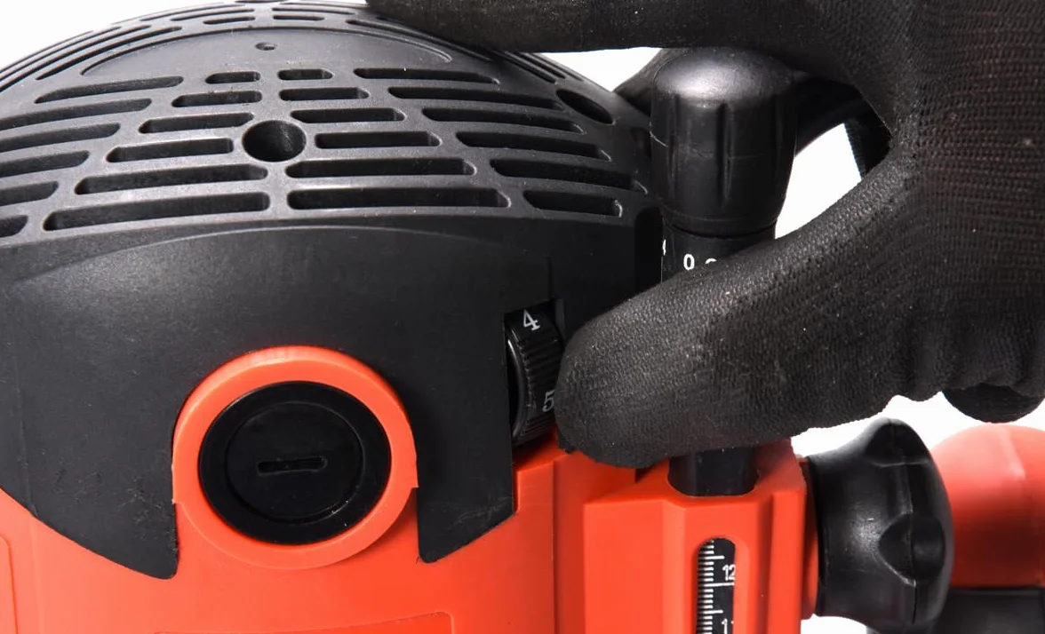 Yato YT-2920 Frezarka Górnowrzecionowa, 2100 W, 230 V, Czerwony, Ø 8/12 mm