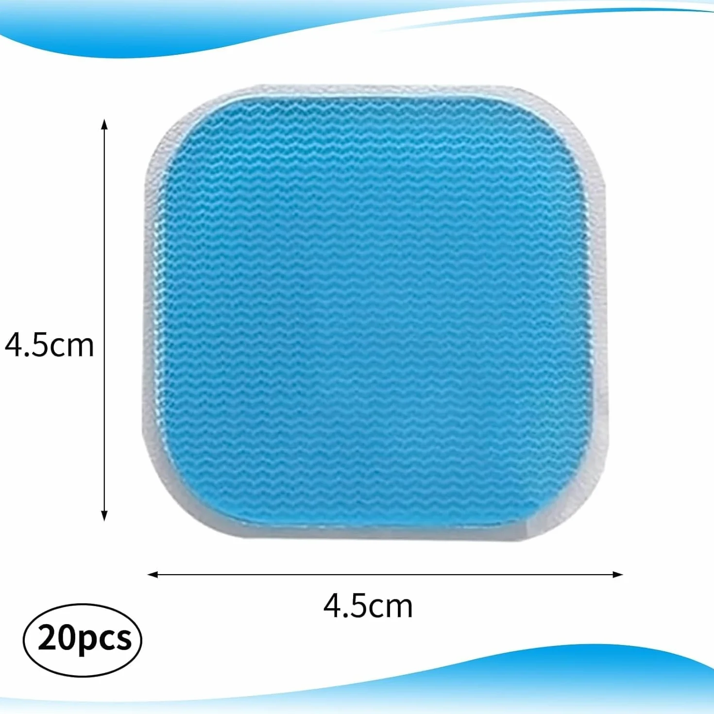 Zestaw podkładek żelowych Beurer EM 59 Heat TENS 45 x 45 mm do stymulacji mięśni