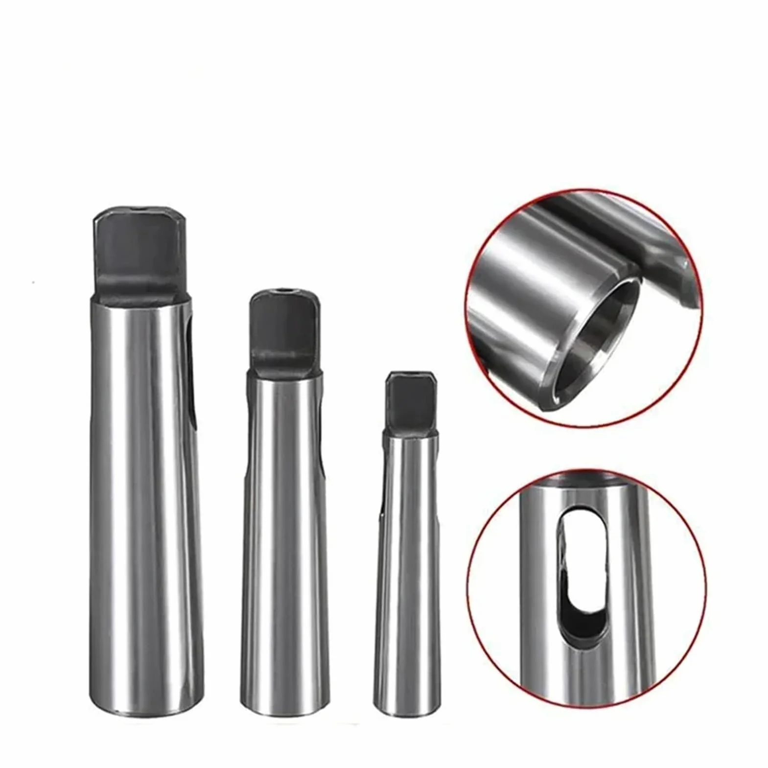 Morse'a tuleja redukcyjna MT1, MT2, MT3, MT4, MT5, trzpień tulejki wiertniczej, adapter stożkowy Morse'a, tuleja redukcyjna do uchwytu narzędziowego z tuleją stożkową Morse'a, 1 sztuka (MT5-MT2)