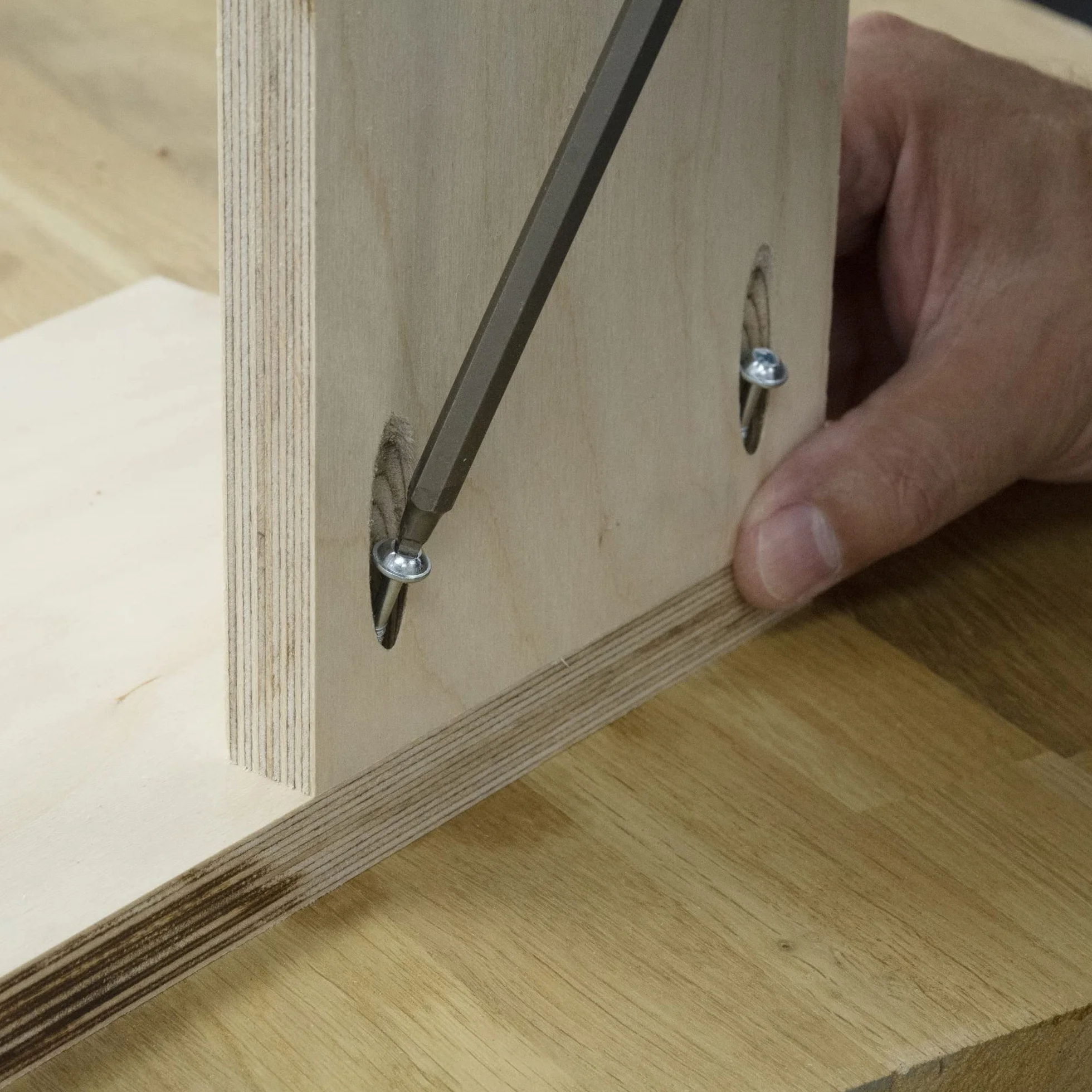 Trend Kieszonkowy otwór śrubowy gruby No.7/8 x 30mm, wkręty samogwintujące do drewna z gwintem grubozwojnym, PH/7X30/500C, Opakowanie 500 szt.