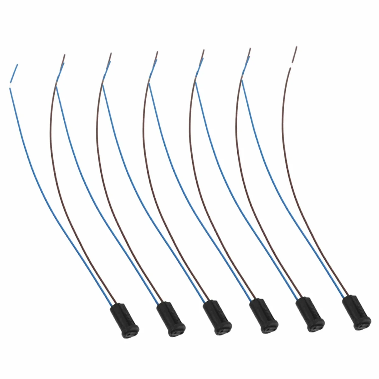 Gadpiparty 6 Szt. Mini G4 Gniazdo Żarówki Plastikowa Oprawka Lampy Niskonapięciowa Podstawa Żarówki LED G4 Gniazdo Żarówki Podstawa Lampy Miniaturowe Podstawy