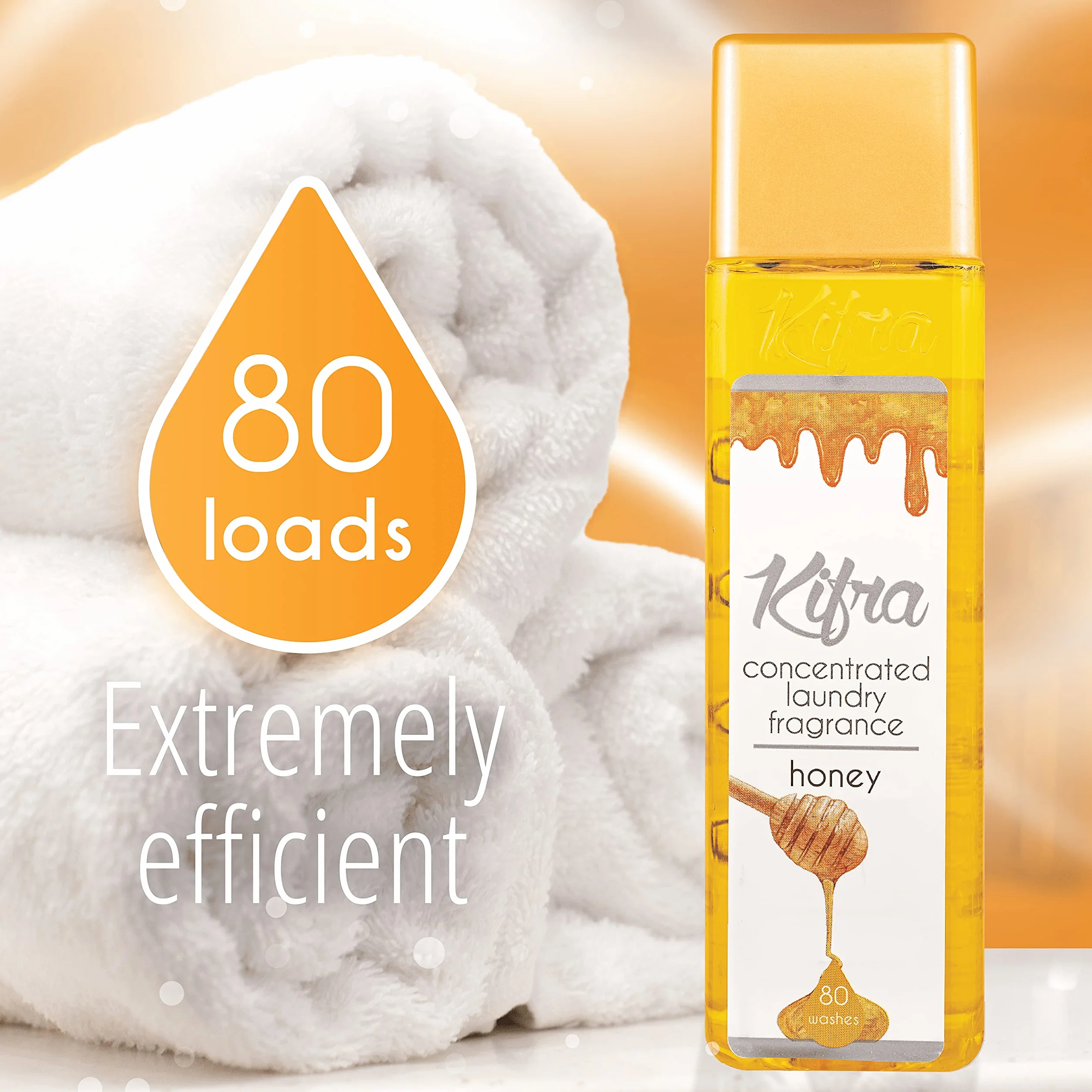 KIFRA Honey Skoncentrowany zapach do prania 200ml 80 cykli prania