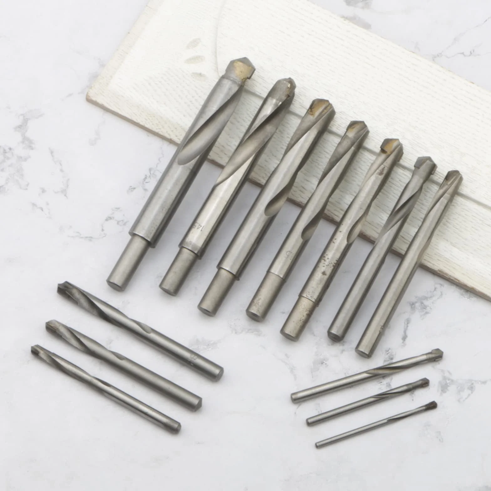 Wiertła spiralne z węglika wolframu, 13 sztuk, do stali nierdzewnej, miedzi, aluminium, stopu cynku, 3,5 - 15,5 mm