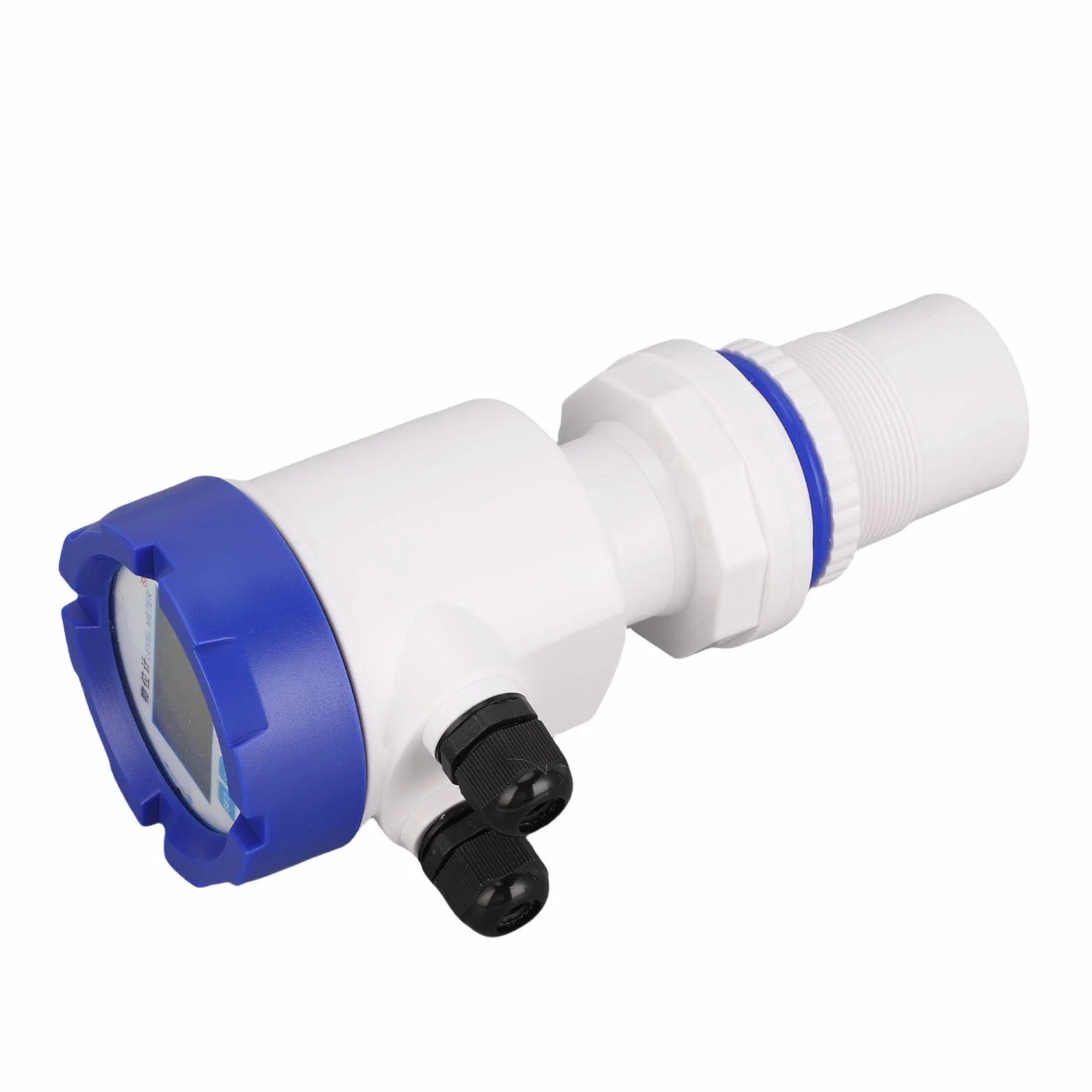 Jeffergarden Ultrasoniczny Czujnik Poziomu Wody, Cyfrowy Miernik Głębokości Cieczy z Wyjściem 4-20mA 485, IP67, Wyświetlacz LED, Zakres Pomiarowy 0-5 M do Przetwarzania Wody i ścieków.